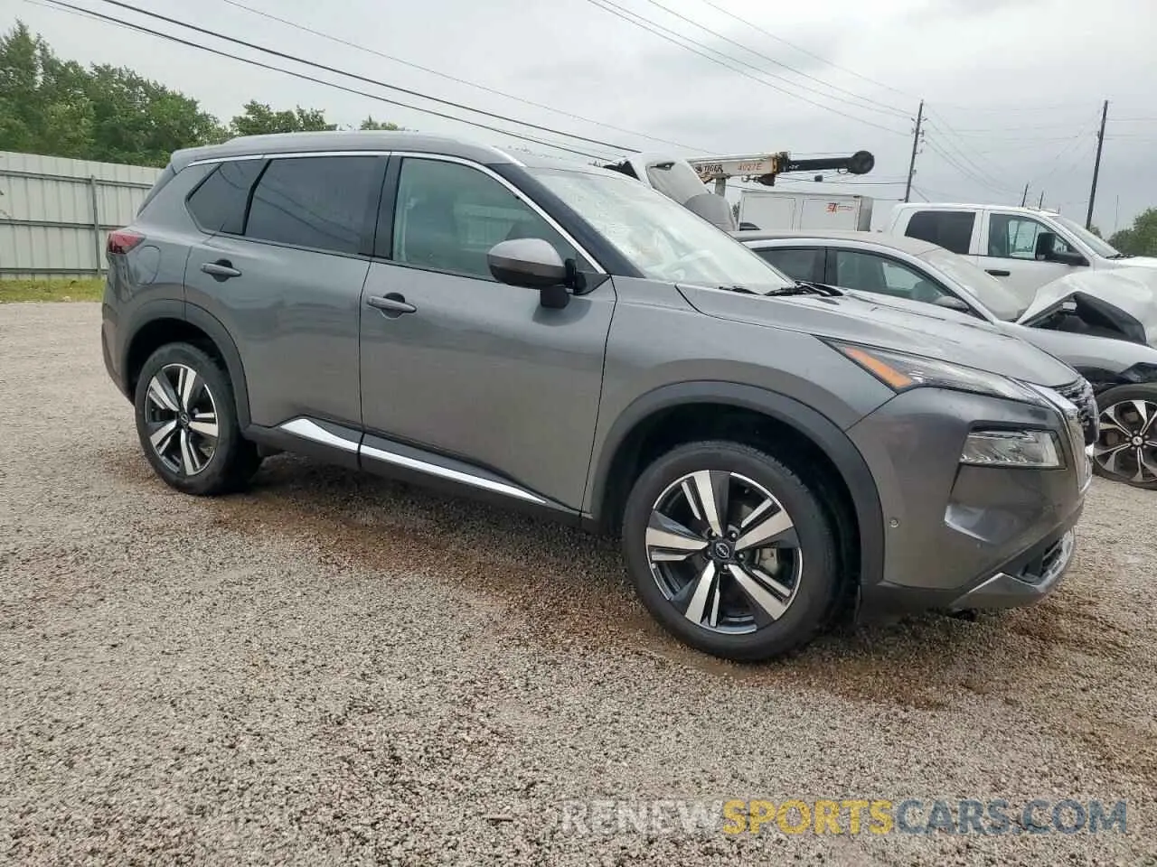 4 Photograph of a damaged car 5N1BT3CB0PC786580 NISSAN ROGUE 2023