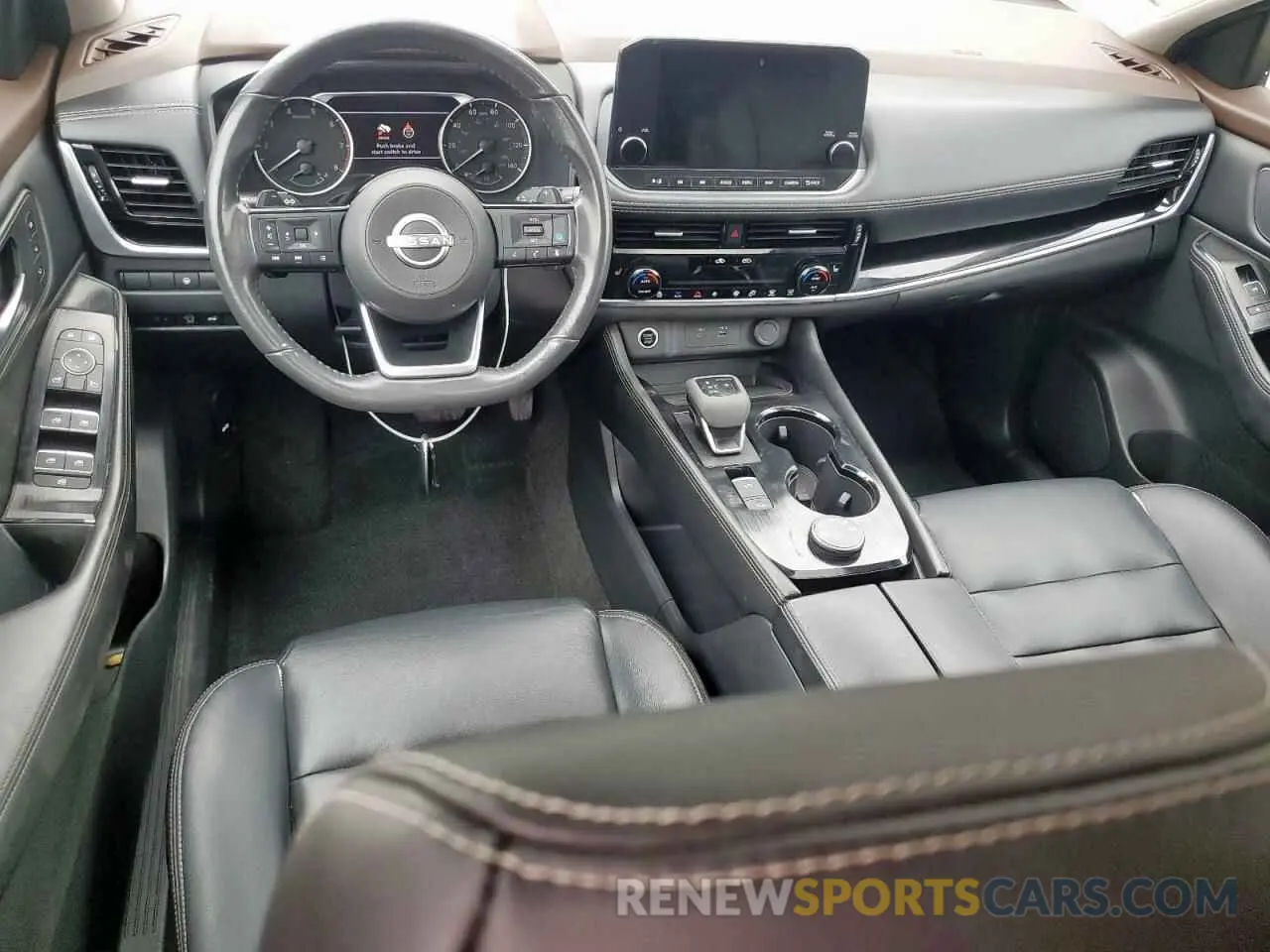 8 Photograph of a damaged car 5N1BT3CB0PC786580 NISSAN ROGUE 2023