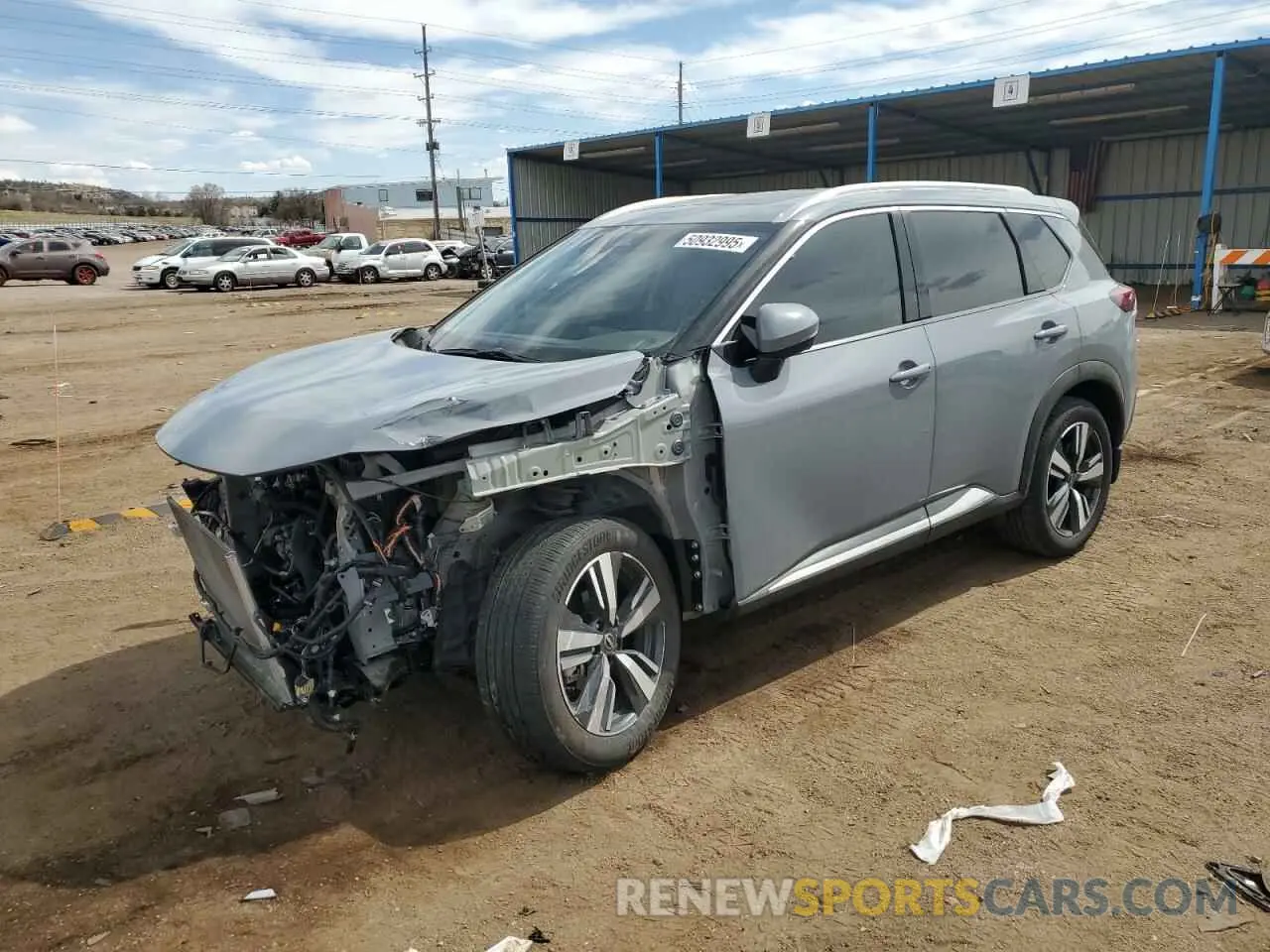 1 Photograph of a damaged car 5N1BT3CB0PC920794 NISSAN ROGUE 2023