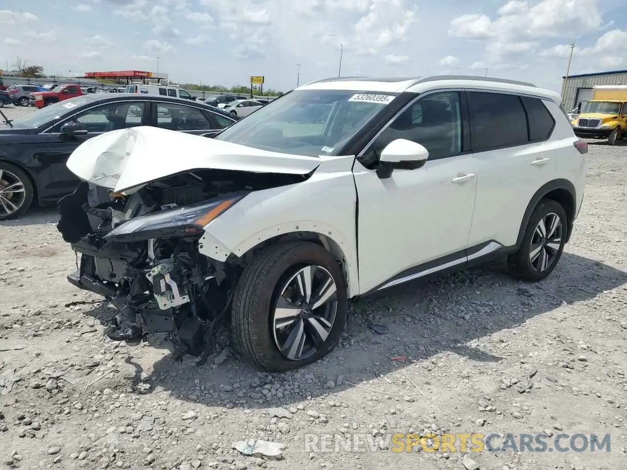 1 Photograph of a damaged car 5N1BT3CB0PC932945 NISSAN ROGUE 2023