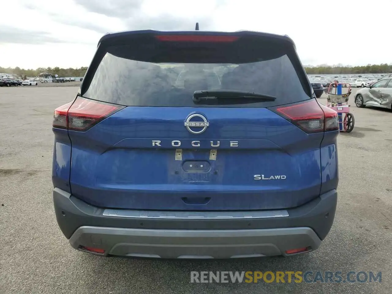 6 Photograph of a damaged car 5N1BT3CB1PC778715 NISSAN ROGUE 2023