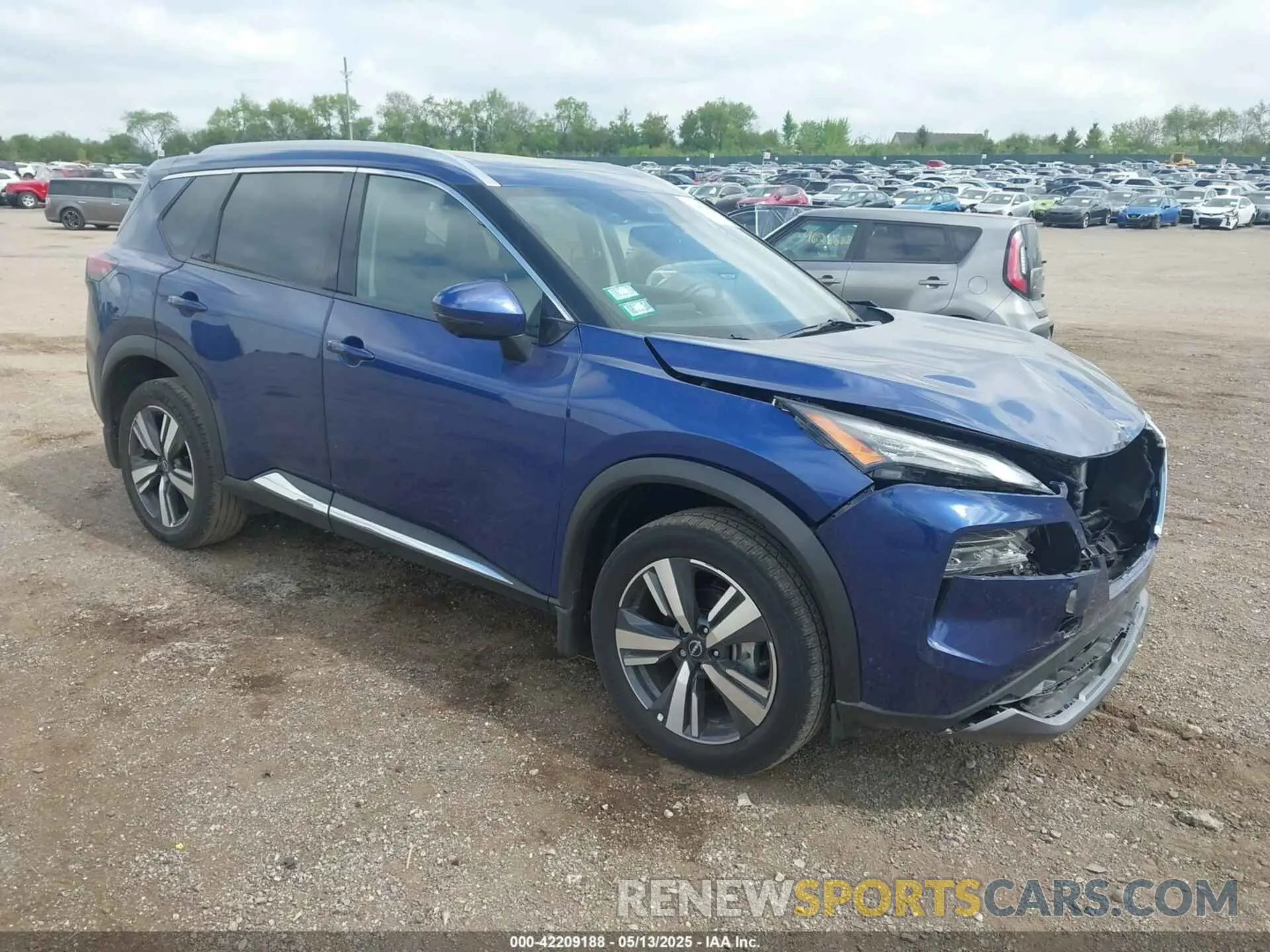 1 Photograph of a damaged car 5N1BT3CB1PC916267 NISSAN ROGUE 2023