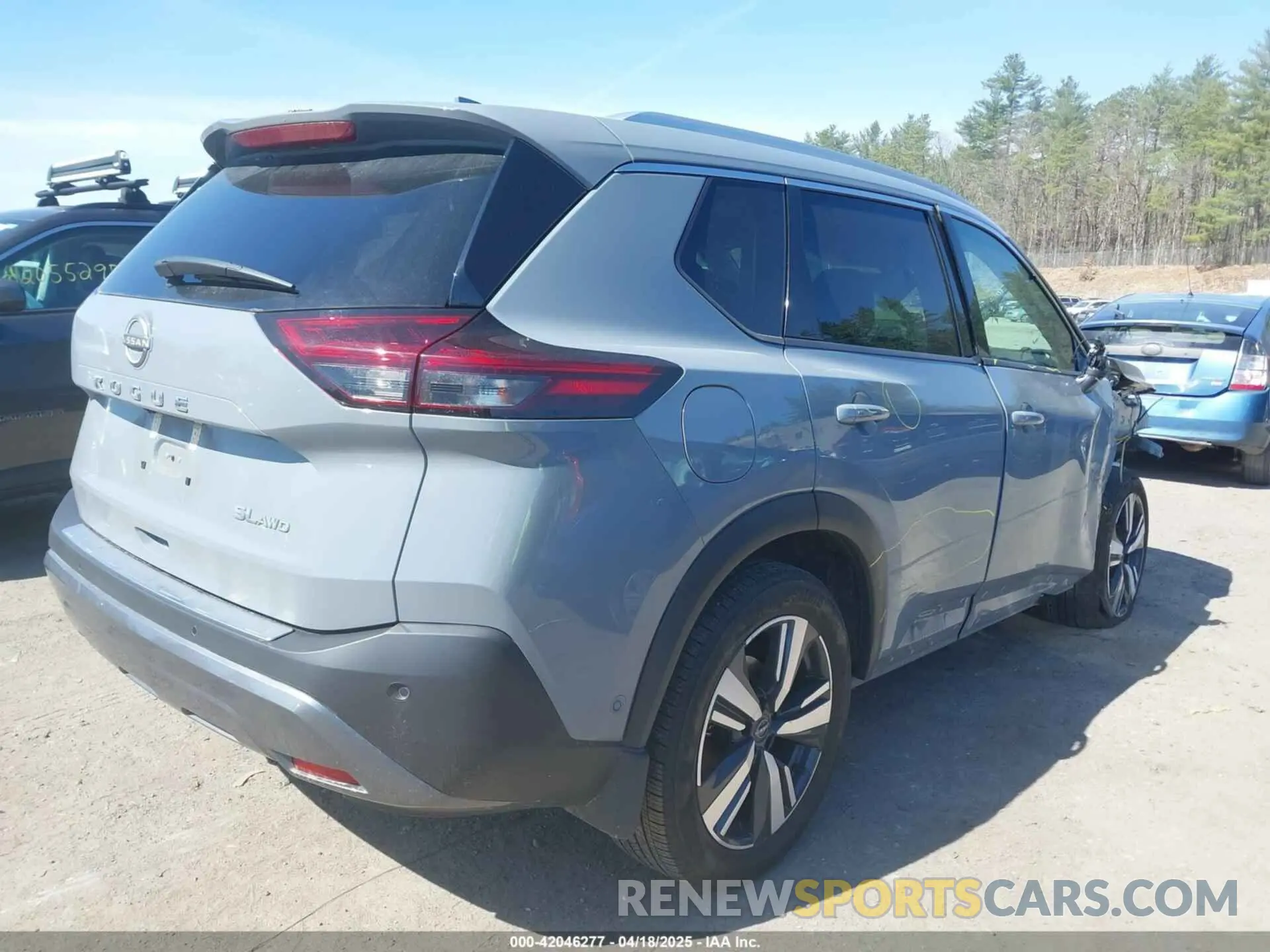 4 Photograph of a damaged car 5N1BT3CB2PC750602 NISSAN ROGUE 2023