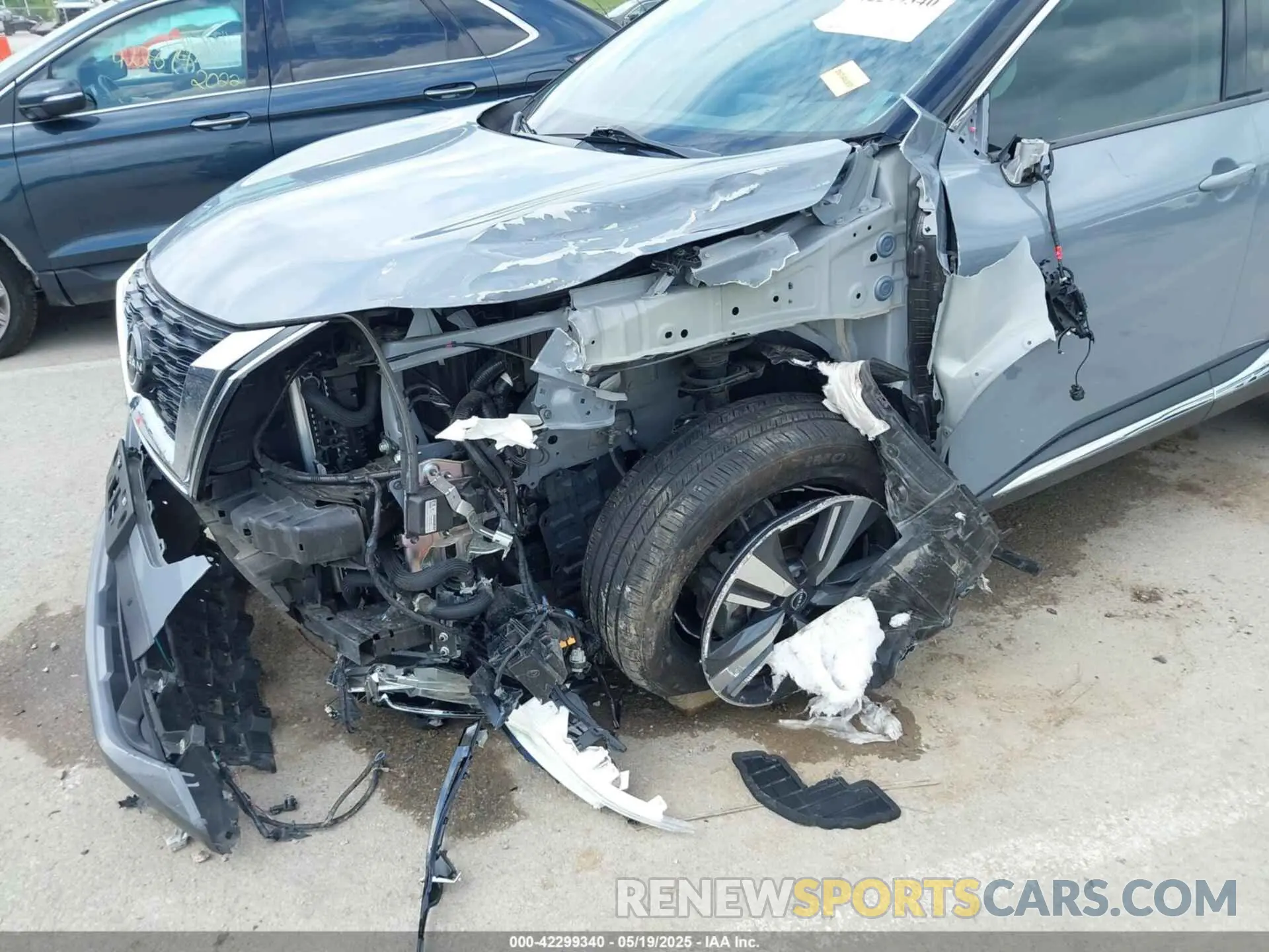 6 Photograph of a damaged car 5N1BT3CB3PC753847 NISSAN ROGUE 2023