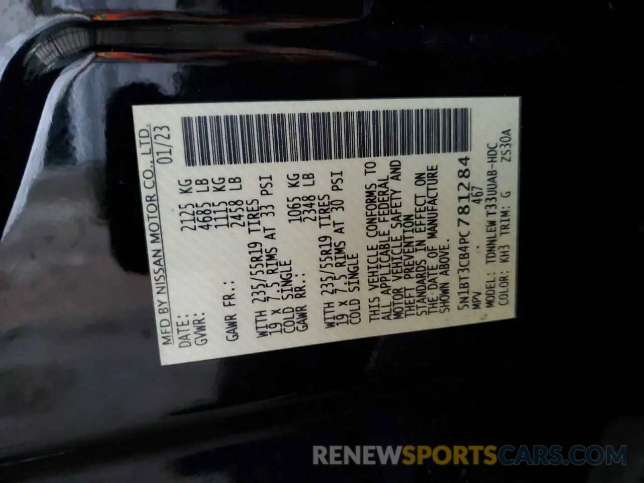 13 Фотография поврежденного автомобиля 5N1BT3CB4PC781284 NISSAN ROGUE 2023