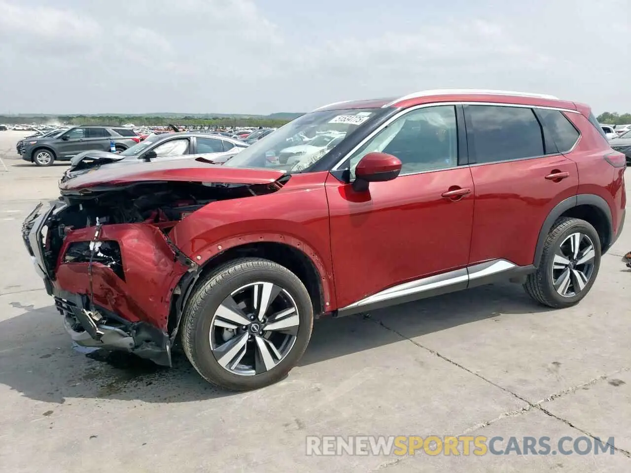 1 Photograph of a damaged car 5N1BT3CB5PC791290 NISSAN ROGUE 2023