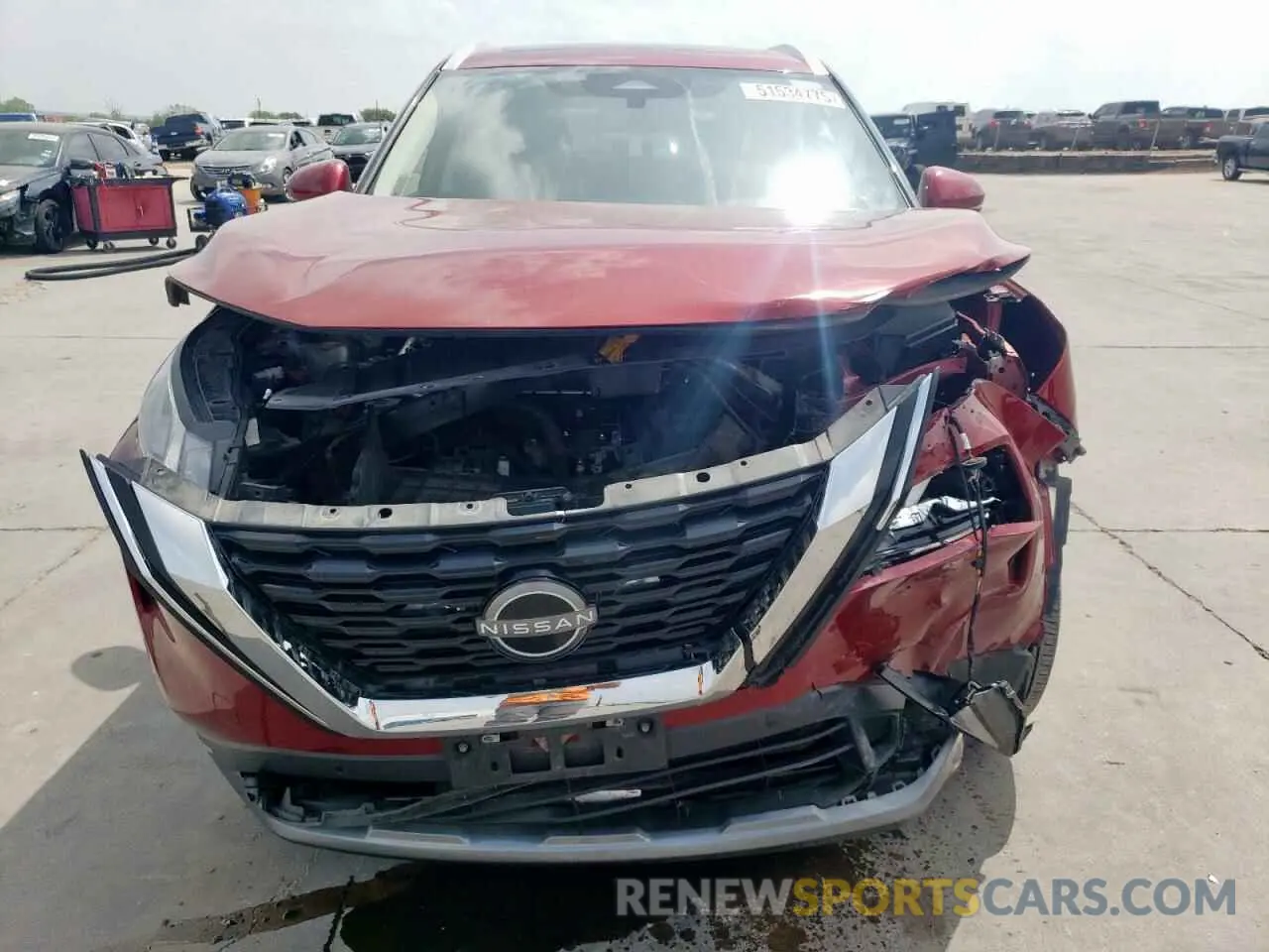 5 Photograph of a damaged car 5N1BT3CB5PC791290 NISSAN ROGUE 2023