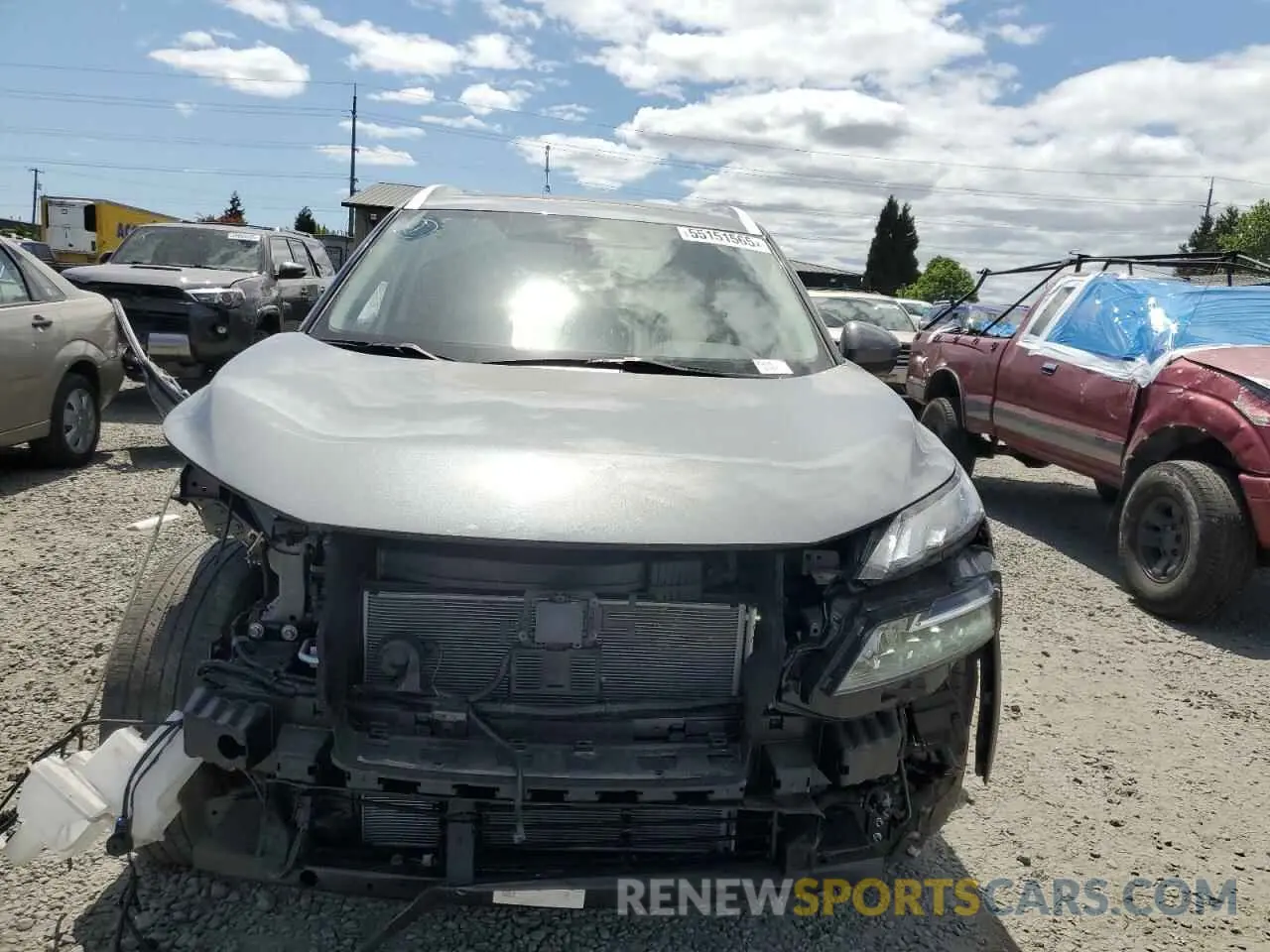 5 Photograph of a damaged car 5N1BT3CB6PC763501 NISSAN ROGUE 2023