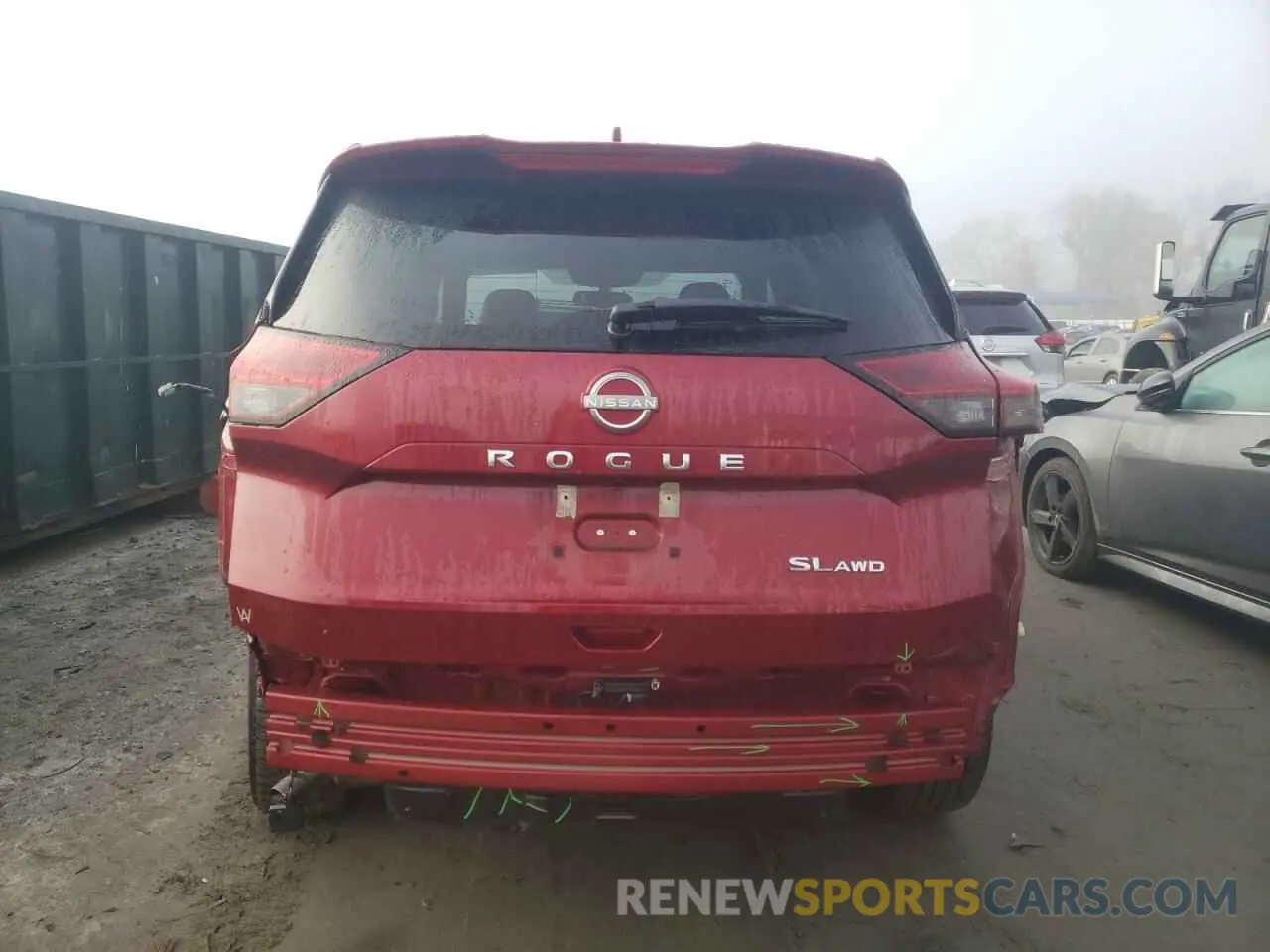 6 Фотография поврежденного автомобиля 5N1BT3CB6PC897991 NISSAN ROGUE 2023