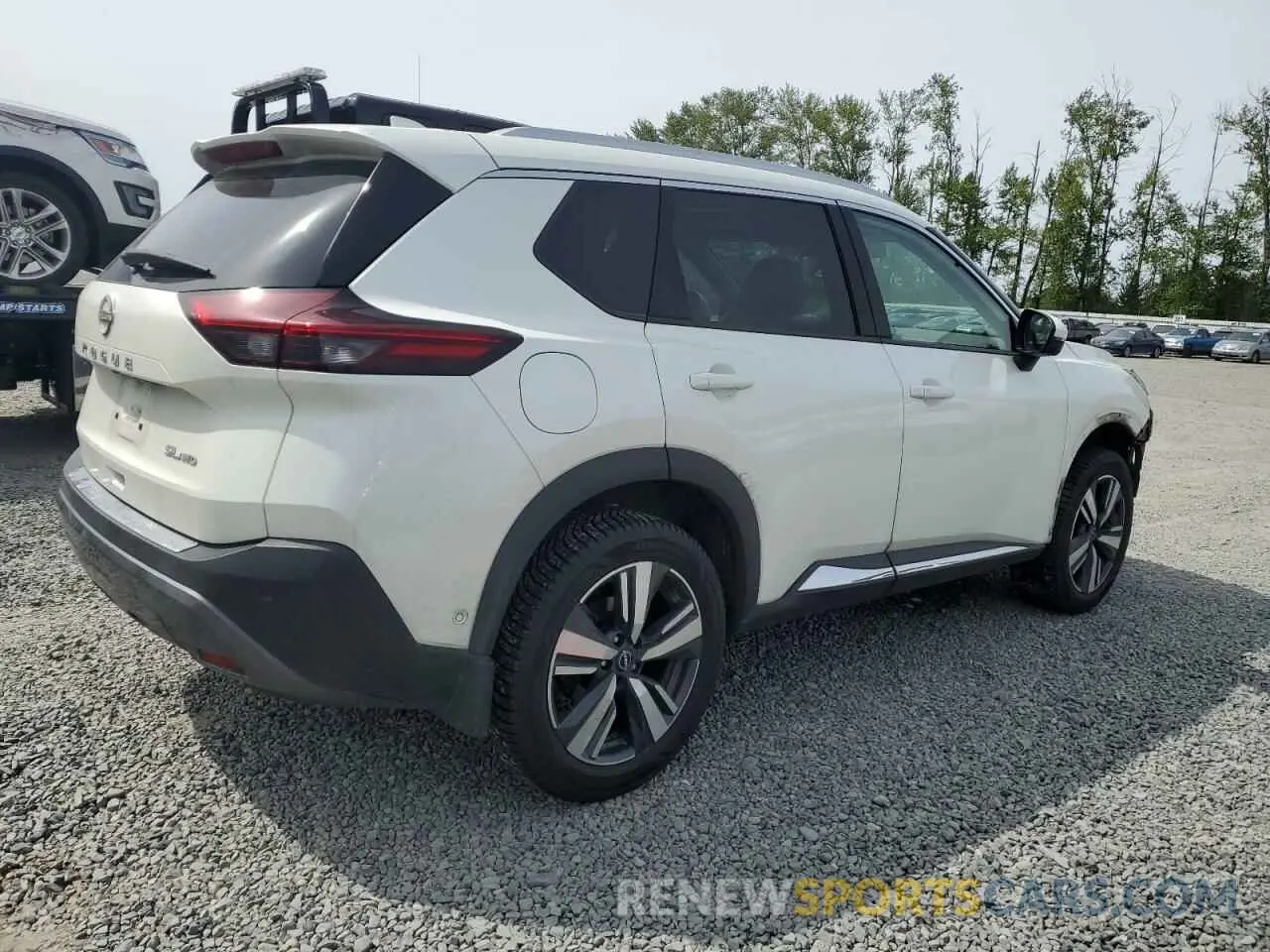 3 Photograph of a damaged car 5N1BT3CB8PC834083 NISSAN ROGUE 2023