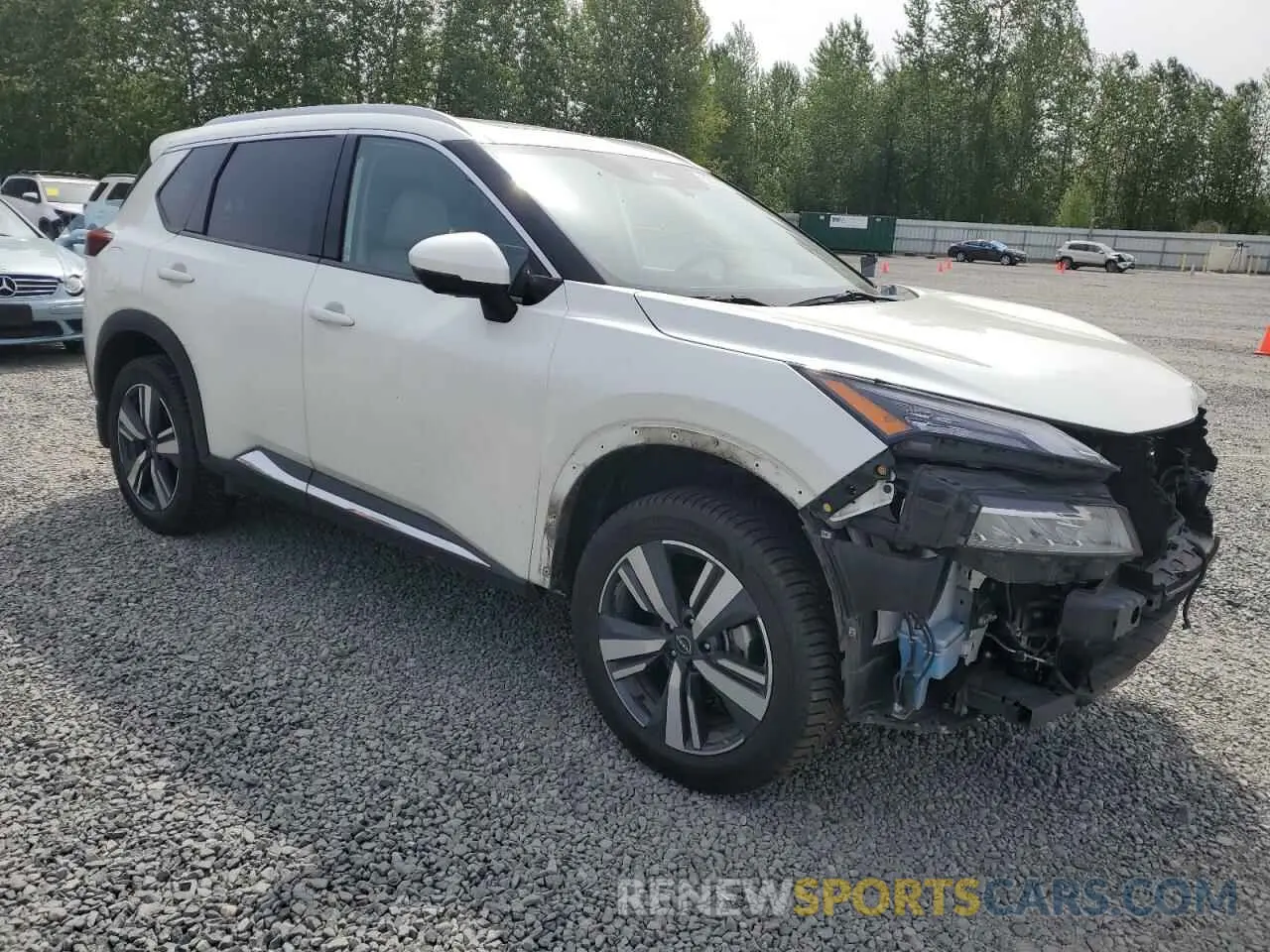 4 Photograph of a damaged car 5N1BT3CB8PC834083 NISSAN ROGUE 2023