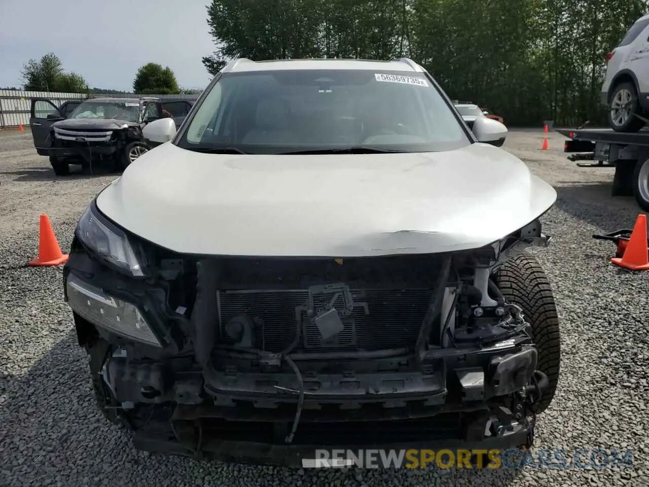 5 Photograph of a damaged car 5N1BT3CB8PC834083 NISSAN ROGUE 2023