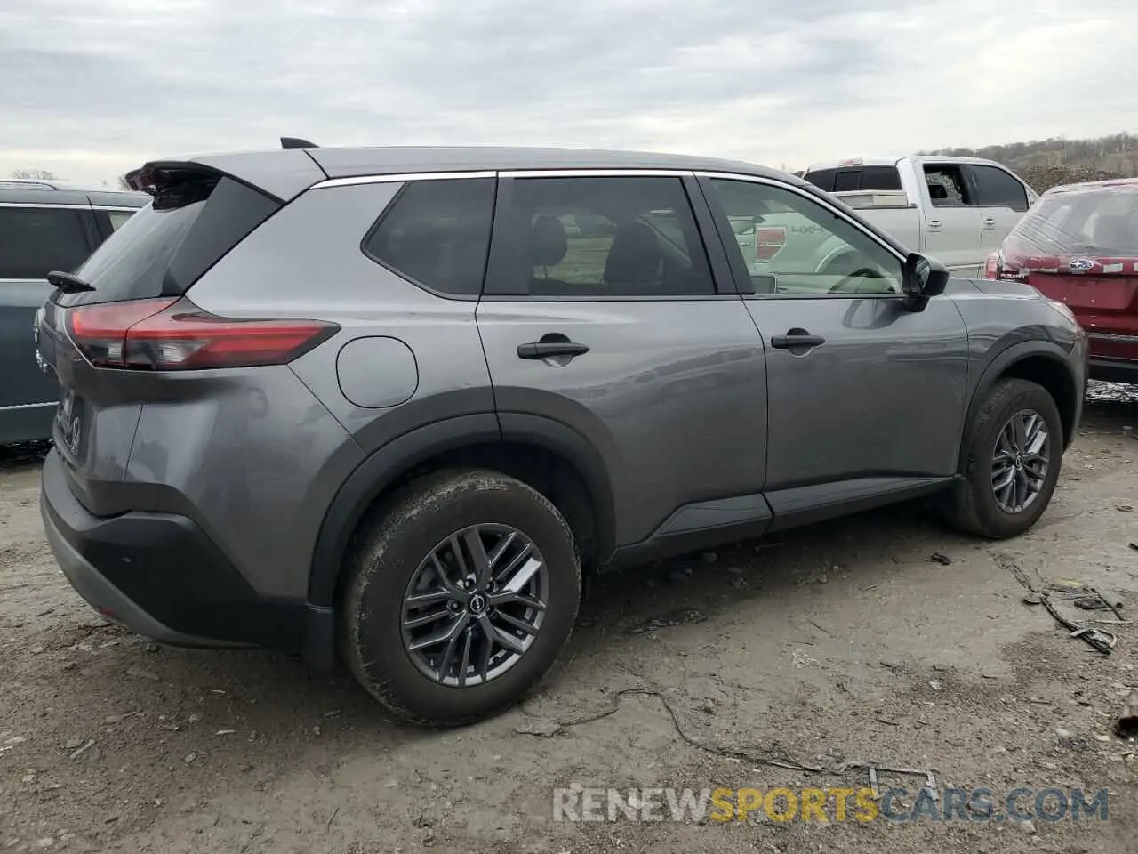 3 Photograph of a damaged car JN8BT3AA2PW409704 NISSAN ROGUE 2023