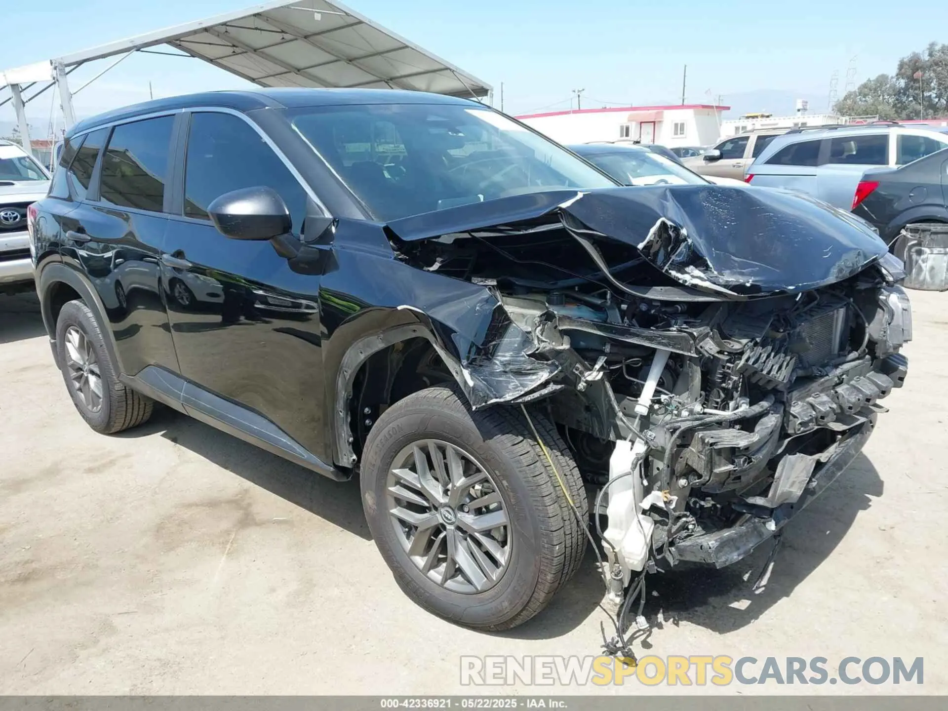 1 Photograph of a damaged car JN8BT3AA7PW409763 NISSAN ROGUE 2023