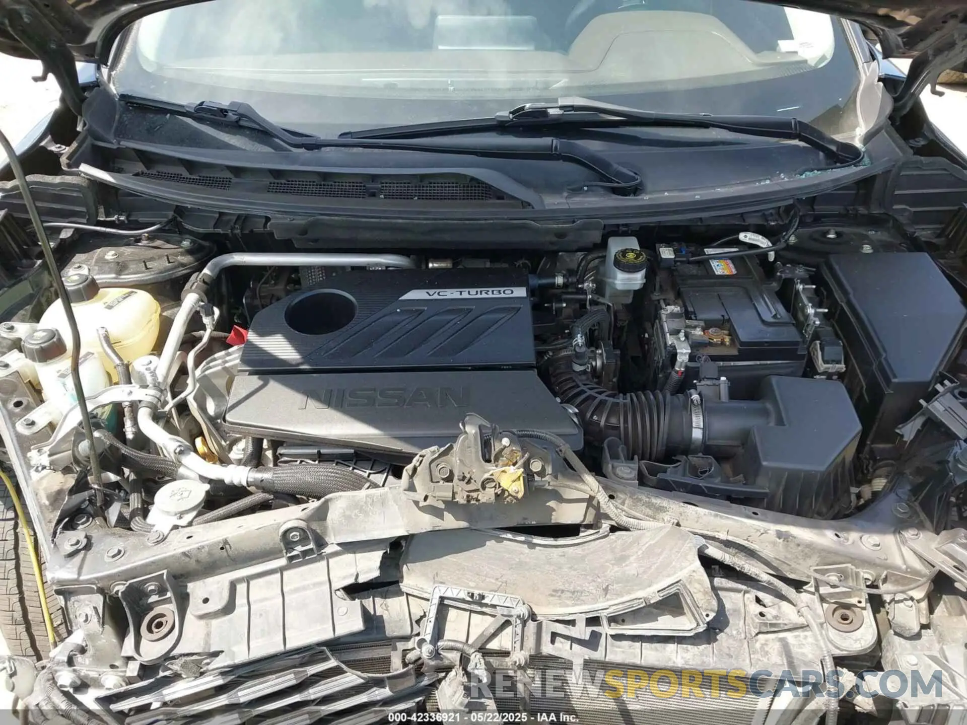 10 Photograph of a damaged car JN8BT3AA7PW409763 NISSAN ROGUE 2023