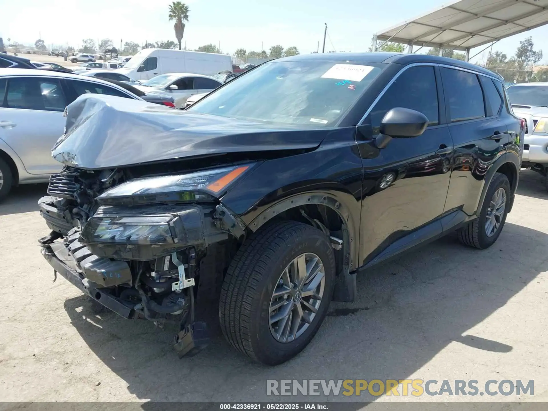 2 Photograph of a damaged car JN8BT3AA7PW409763 NISSAN ROGUE 2023