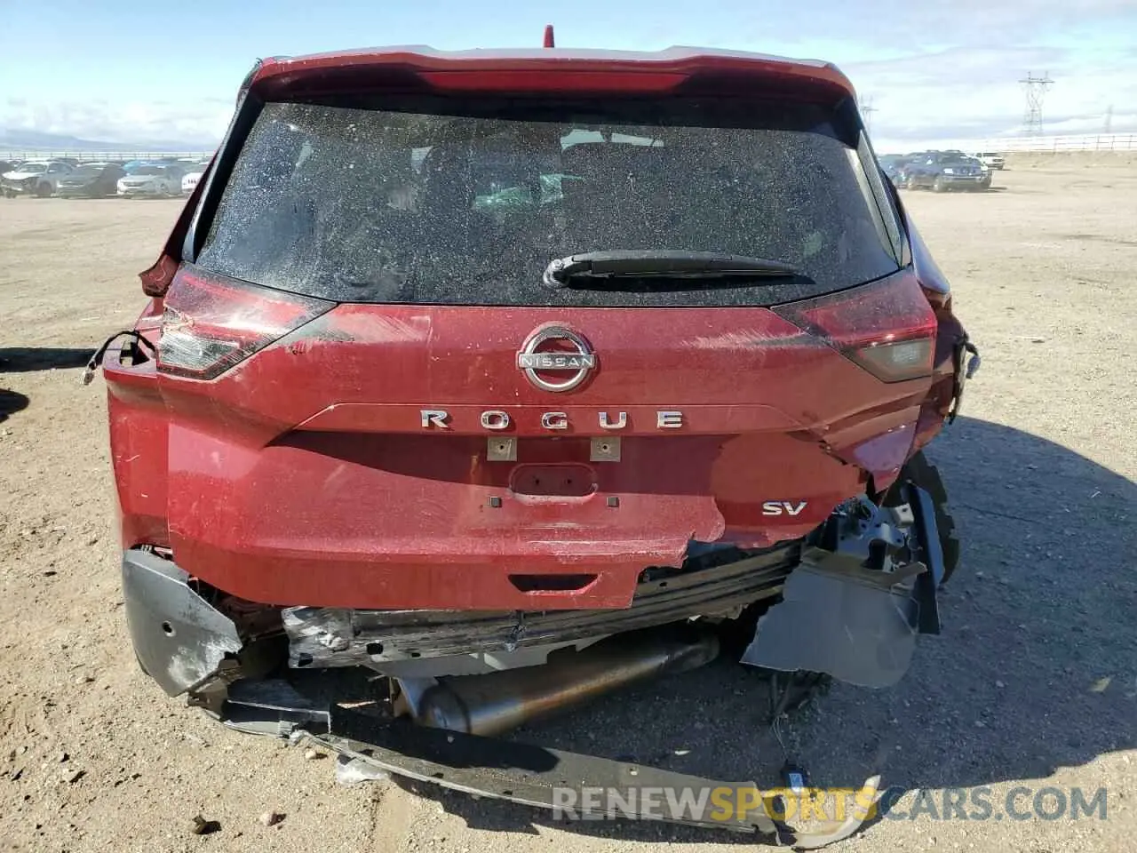 6 Photograph of a damaged car JN8BT3BA0PW001135 NISSAN ROGUE 2023