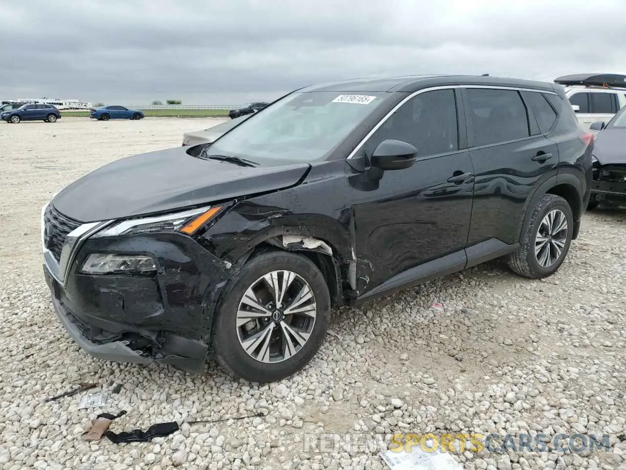 1 Photograph of a damaged car JN8BT3BA0PW405536 NISSAN ROGUE 2023