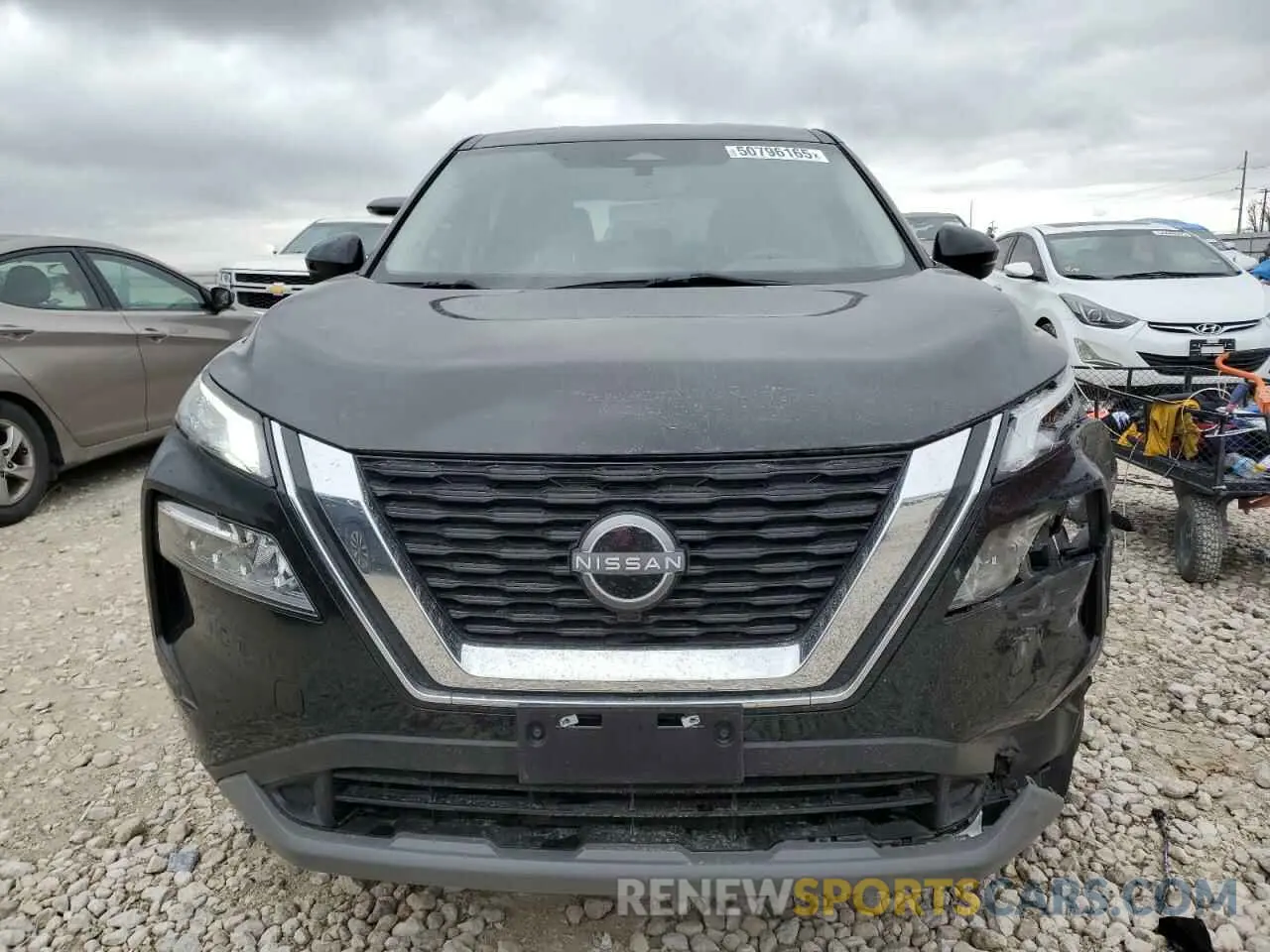 5 Photograph of a damaged car JN8BT3BA0PW405536 NISSAN ROGUE 2023
