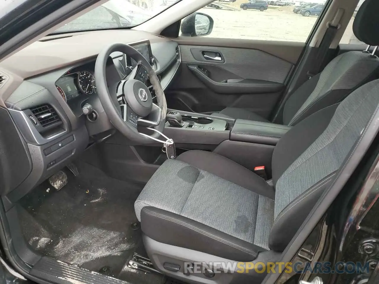 7 Photograph of a damaged car JN8BT3BA0PW405536 NISSAN ROGUE 2023