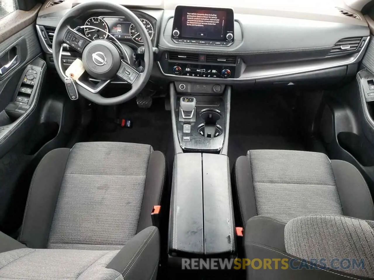 8 Photograph of a damaged car JN8BT3BA0PW407853 NISSAN ROGUE 2023