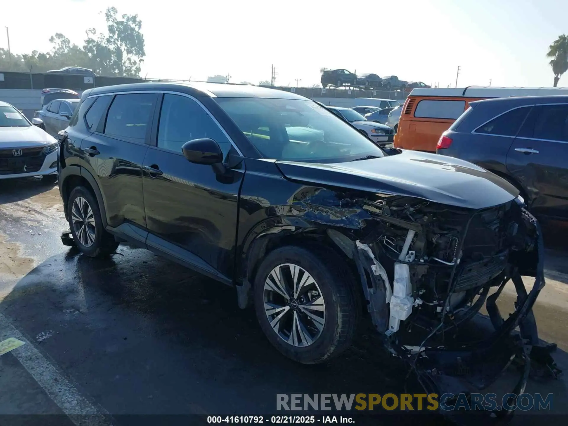 1 Photograph of a damaged car JN8BT3BA0PW437998 NISSAN ROGUE 2023