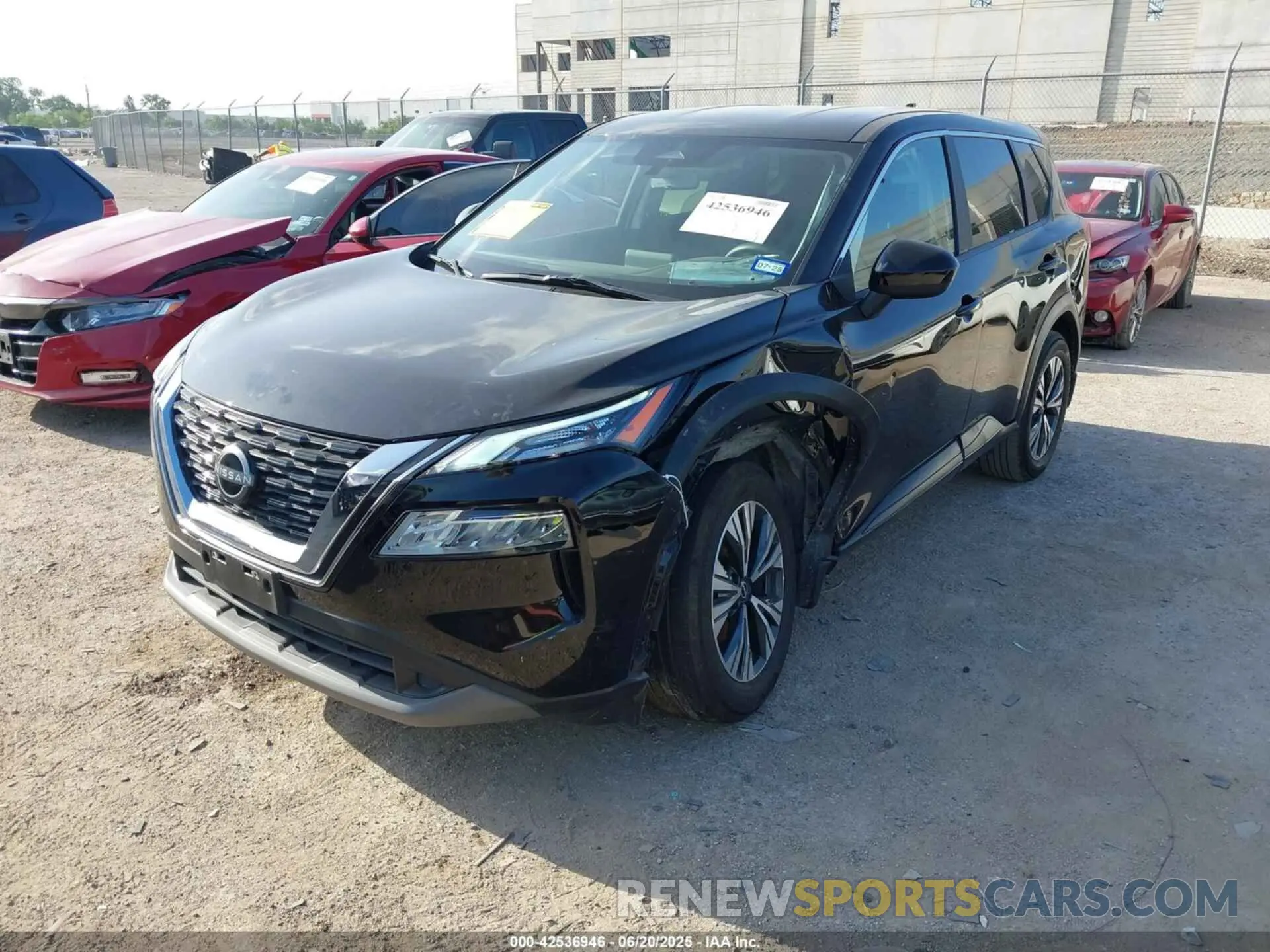 2 Photograph of a damaged car JN8BT3BA1PW421910 NISSAN ROGUE 2023