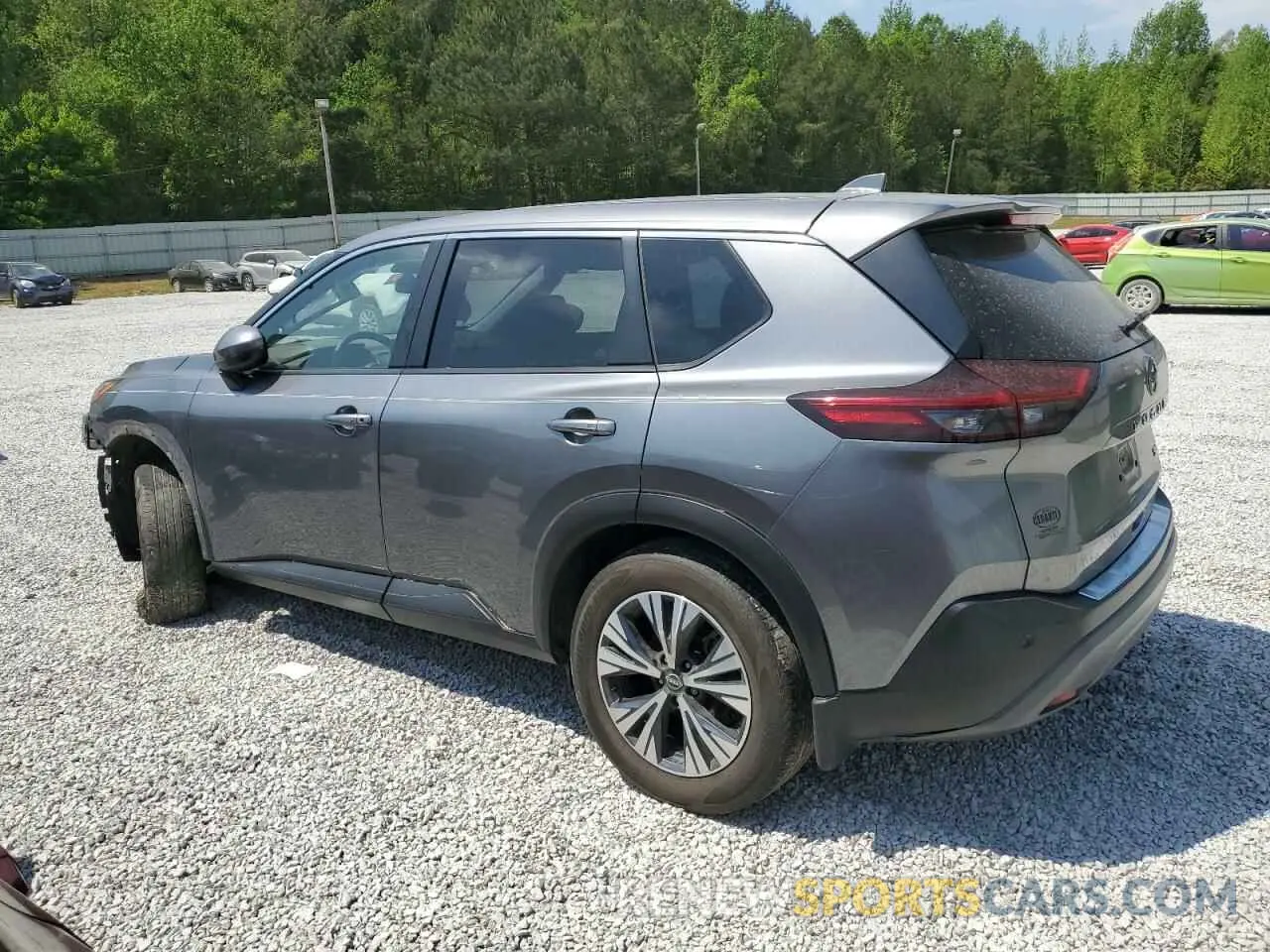 2 Фотография поврежденного автомобиля JN8BT3BA2PW409488 NISSAN ROGUE 2023