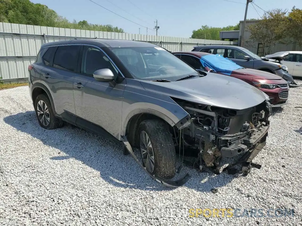 4 Фотография поврежденного автомобиля JN8BT3BA2PW409488 NISSAN ROGUE 2023