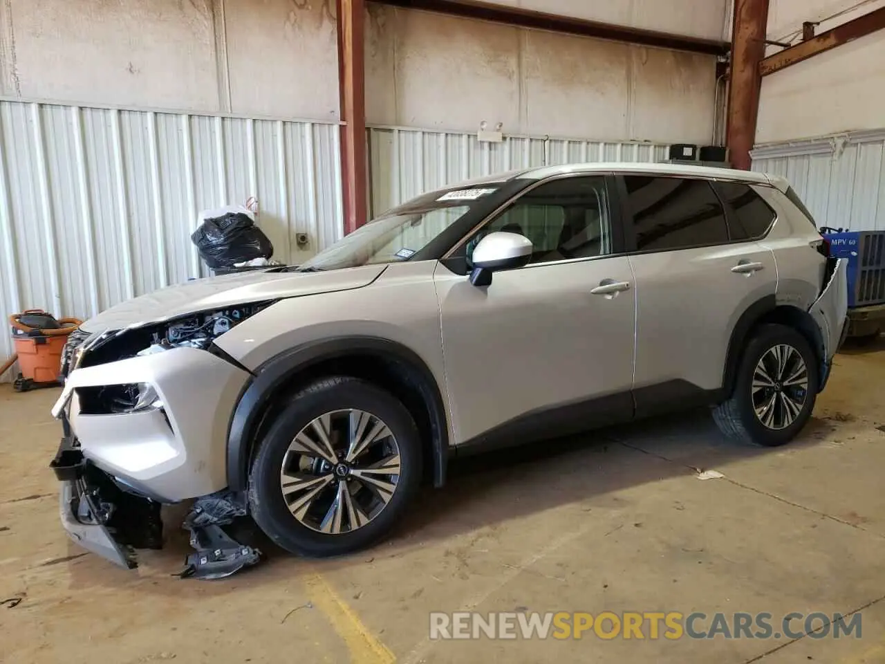 1 Photograph of a damaged car JN8BT3BA3PW437087 NISSAN ROGUE 2023