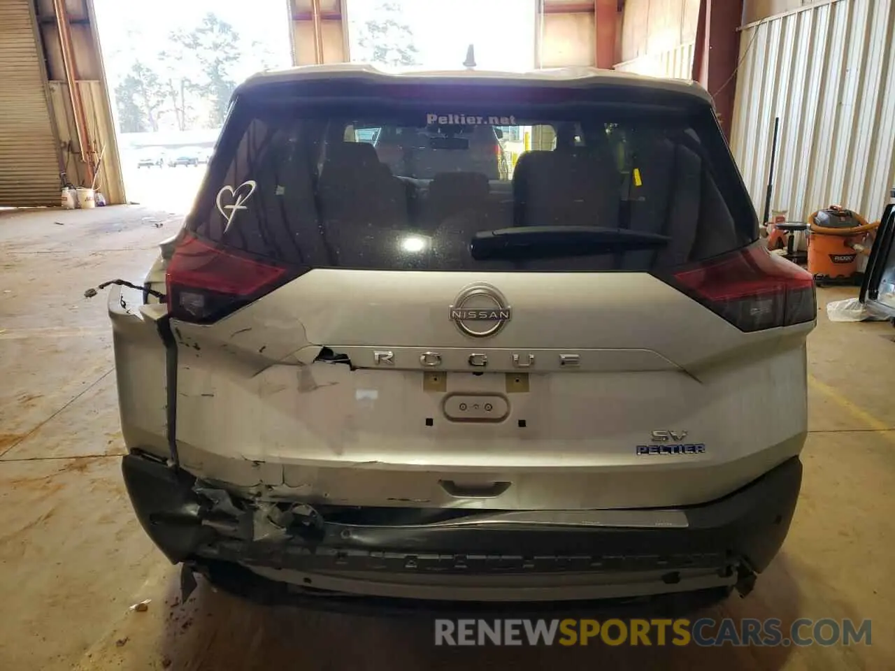6 Photograph of a damaged car JN8BT3BA3PW437087 NISSAN ROGUE 2023