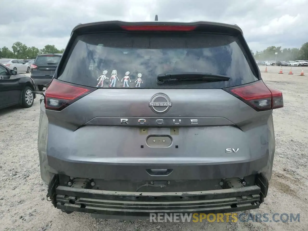 6 Фотография поврежденного автомобиля JN8BT3BA4PW416412 NISSAN ROGUE 2023