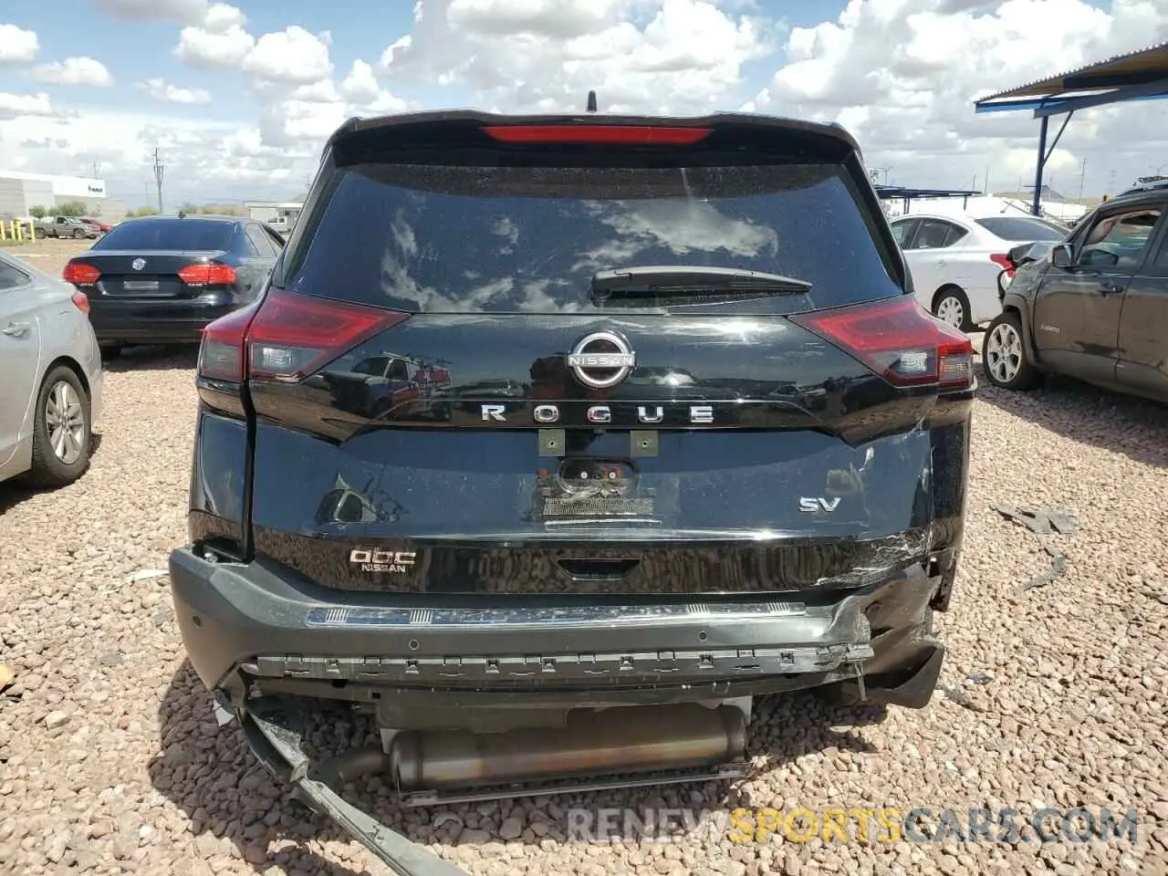 6 Фотография поврежденного автомобиля JN8BT3BA4PW417415 NISSAN ROGUE 2023