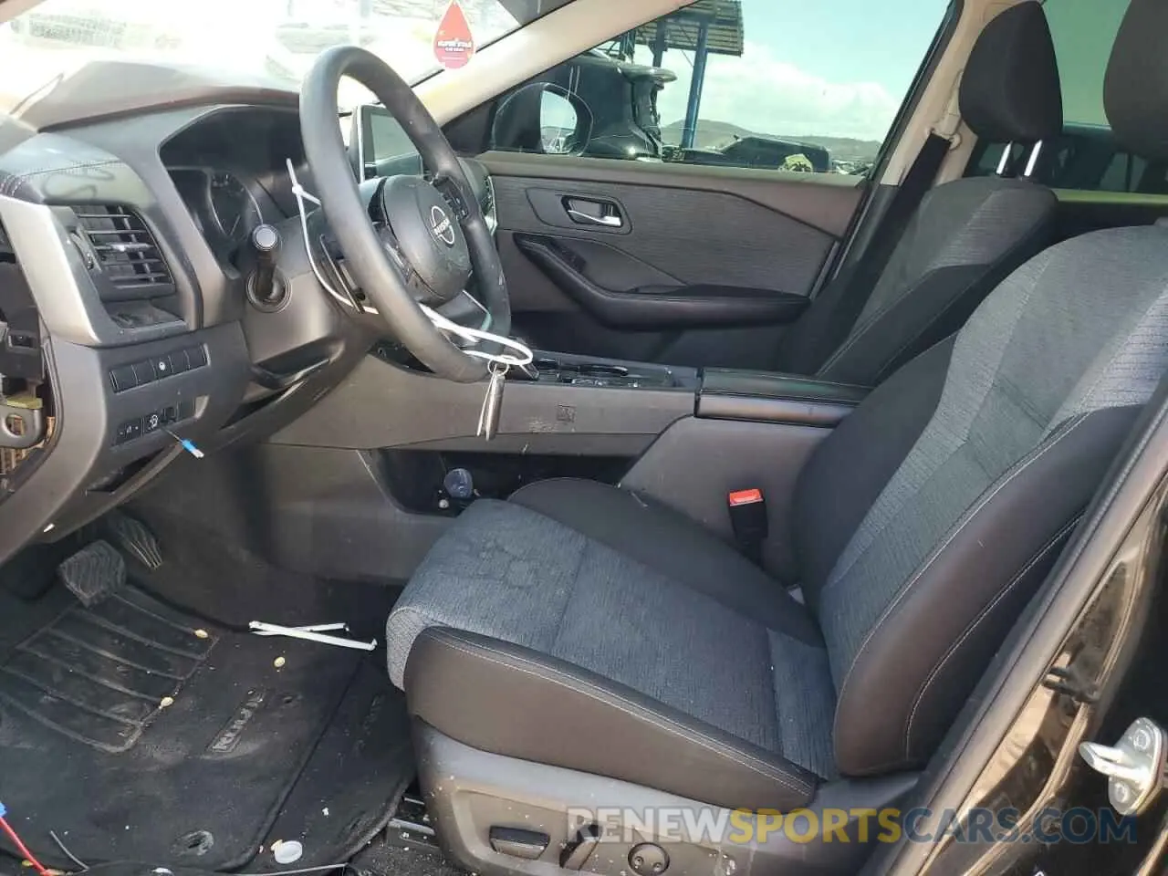 7 Фотография поврежденного автомобиля JN8BT3BA4PW417415 NISSAN ROGUE 2023