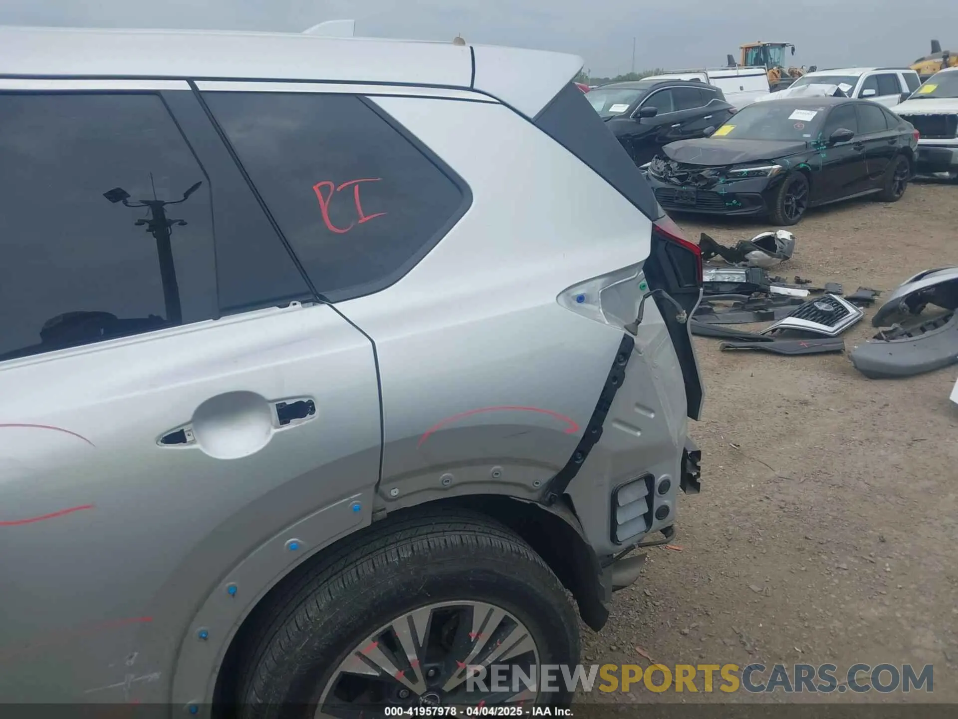 6 Фотография поврежденного автомобиля JN8BT3BA5PW403801 NISSAN ROGUE 2023