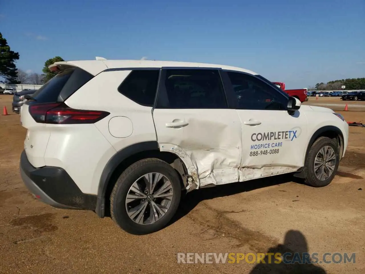 3 Photograph of a damaged car JN8BT3BA5PW417892 NISSAN ROGUE 2023