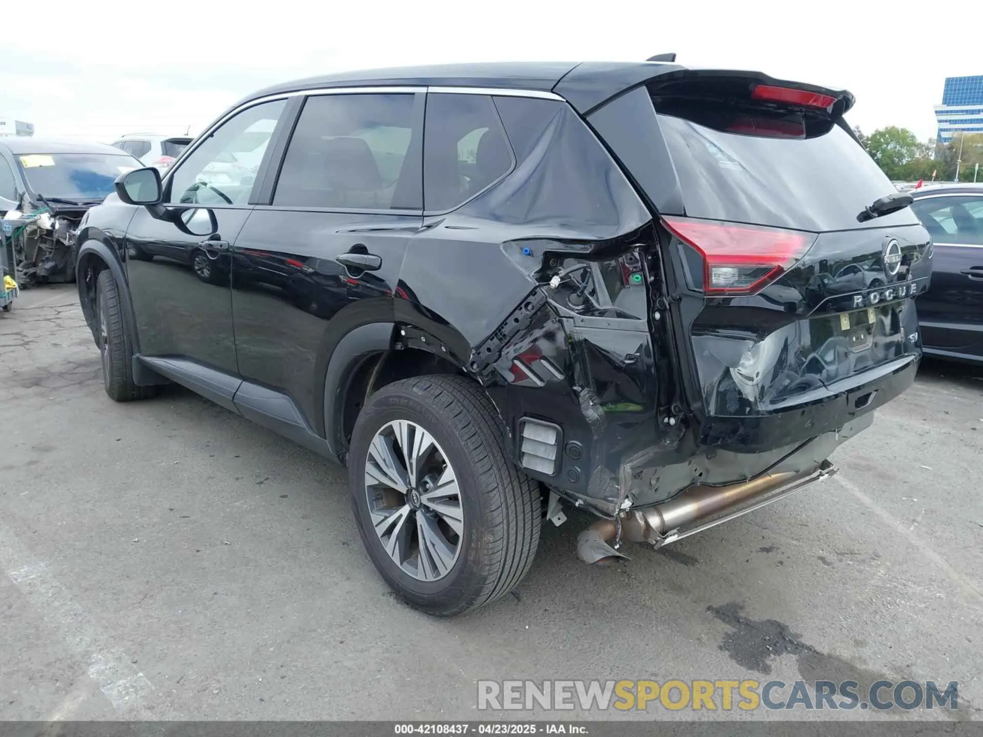 3 Photograph of a damaged car JN8BT3BA5PW417908 NISSAN ROGUE 2023
