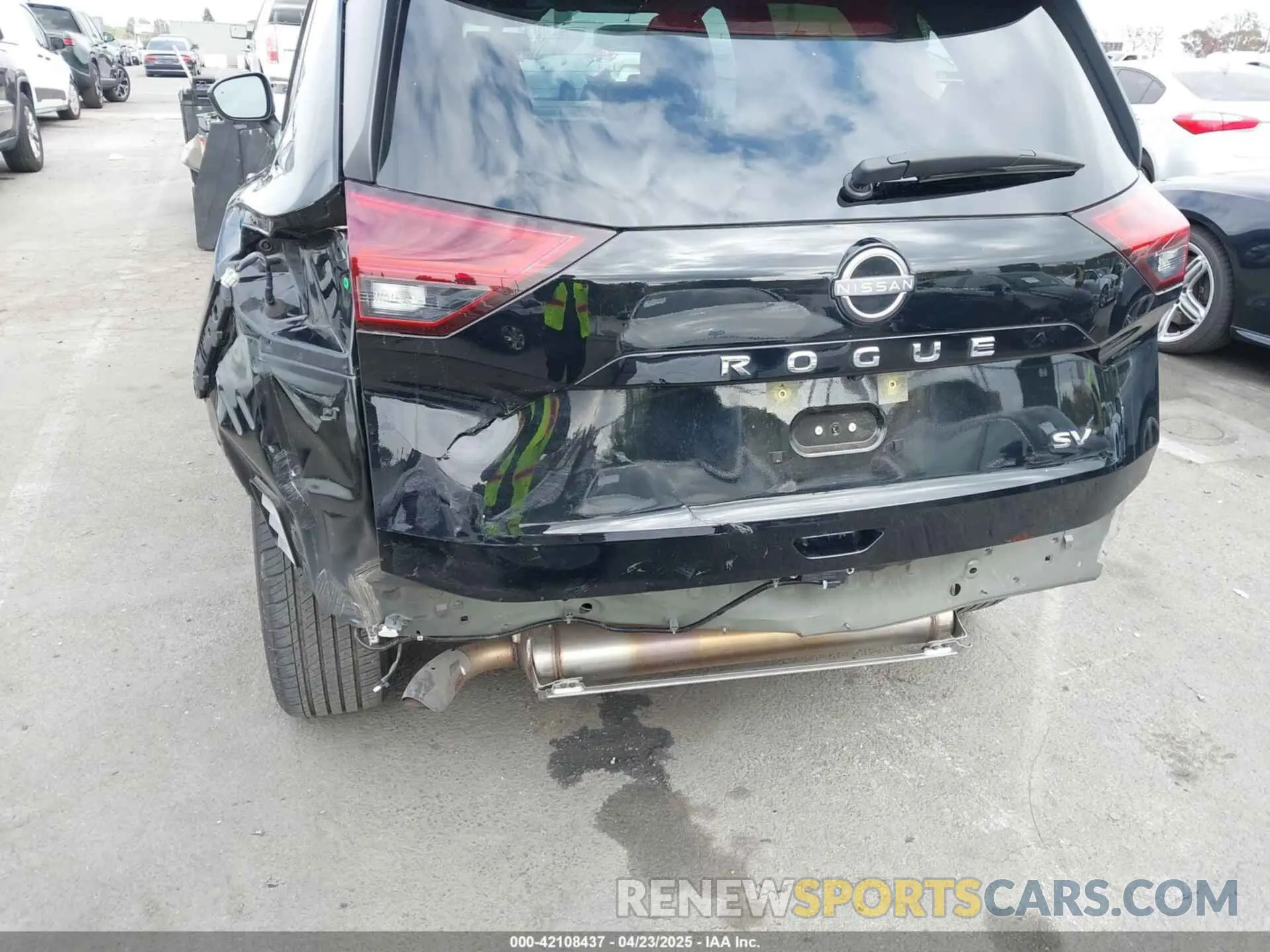 6 Photograph of a damaged car JN8BT3BA5PW417908 NISSAN ROGUE 2023