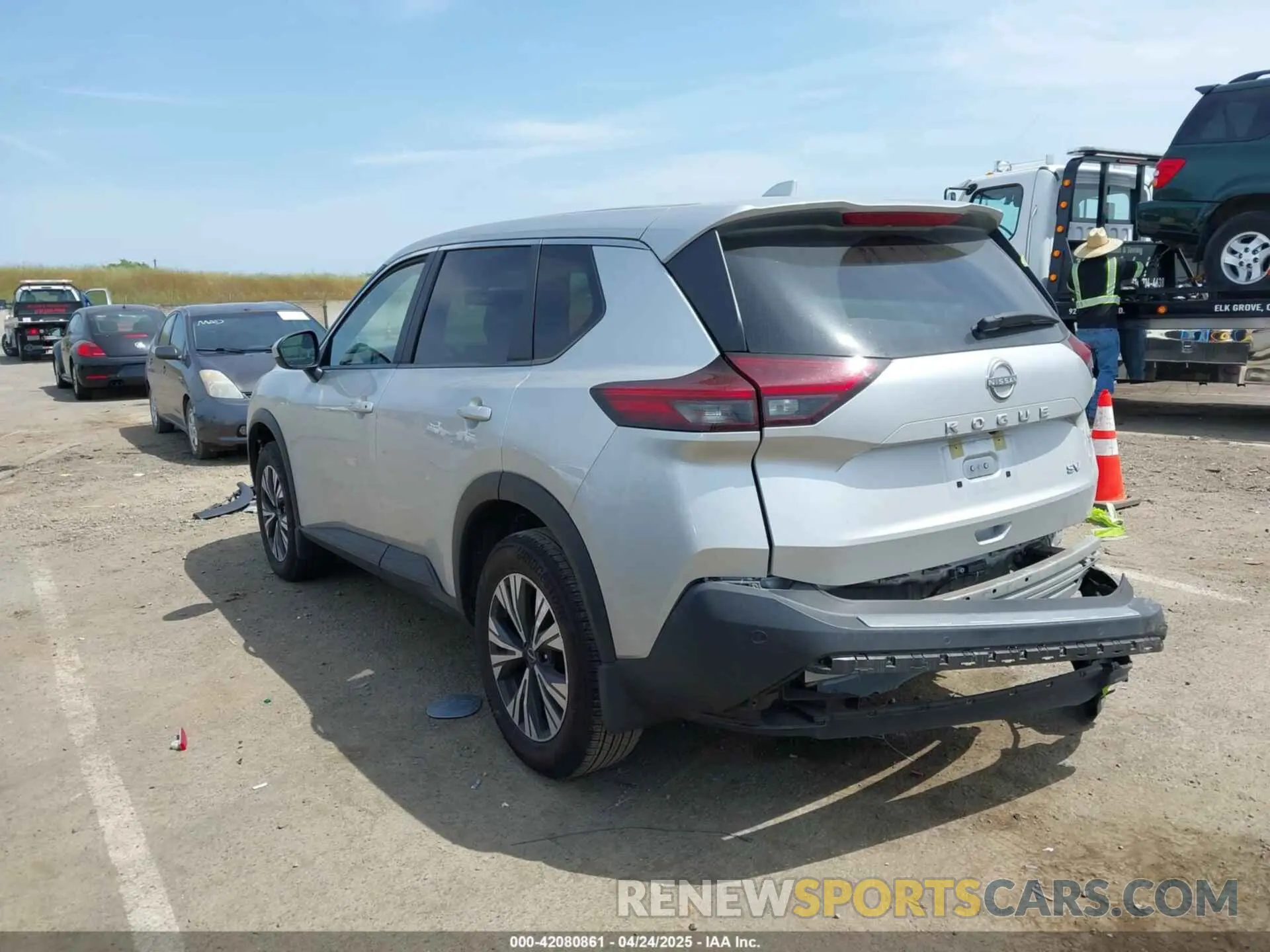 3 Фотография поврежденного автомобиля JN8BT3BA5PW426298 NISSAN ROGUE 2023