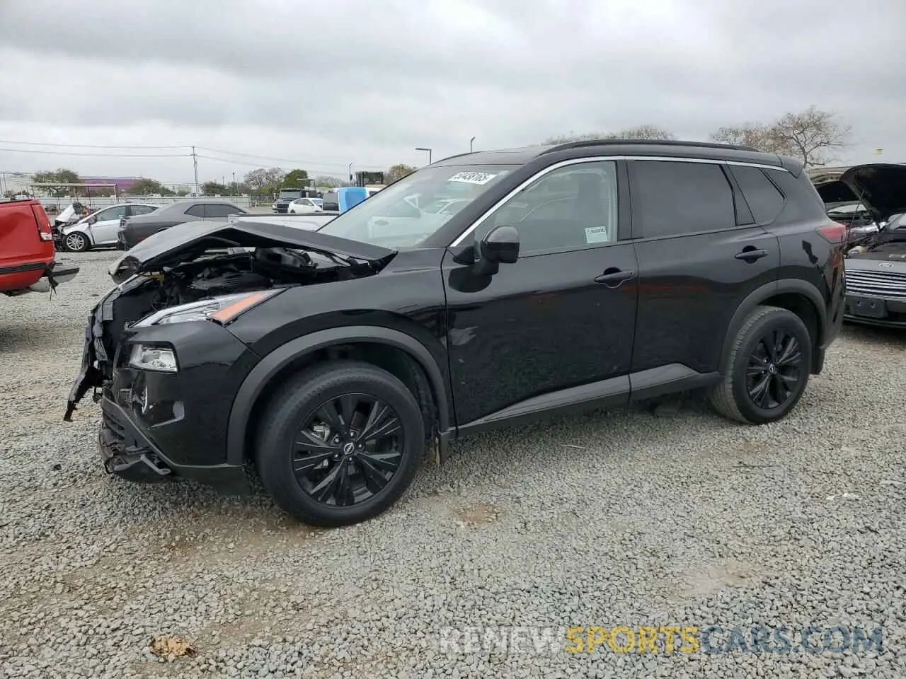1 Photograph of a damaged car JN8BT3BA6PW007506 NISSAN ROGUE 2023