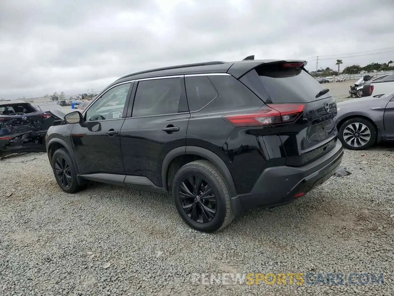 2 Photograph of a damaged car JN8BT3BA6PW007506 NISSAN ROGUE 2023