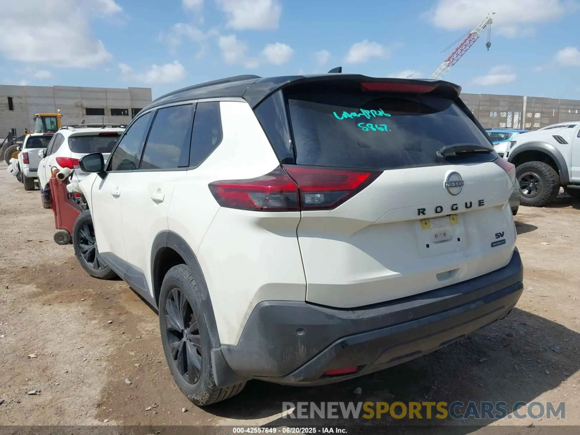 3 Фотография поврежденного автомобиля JN8BT3BA6PW009112 NISSAN ROGUE 2023