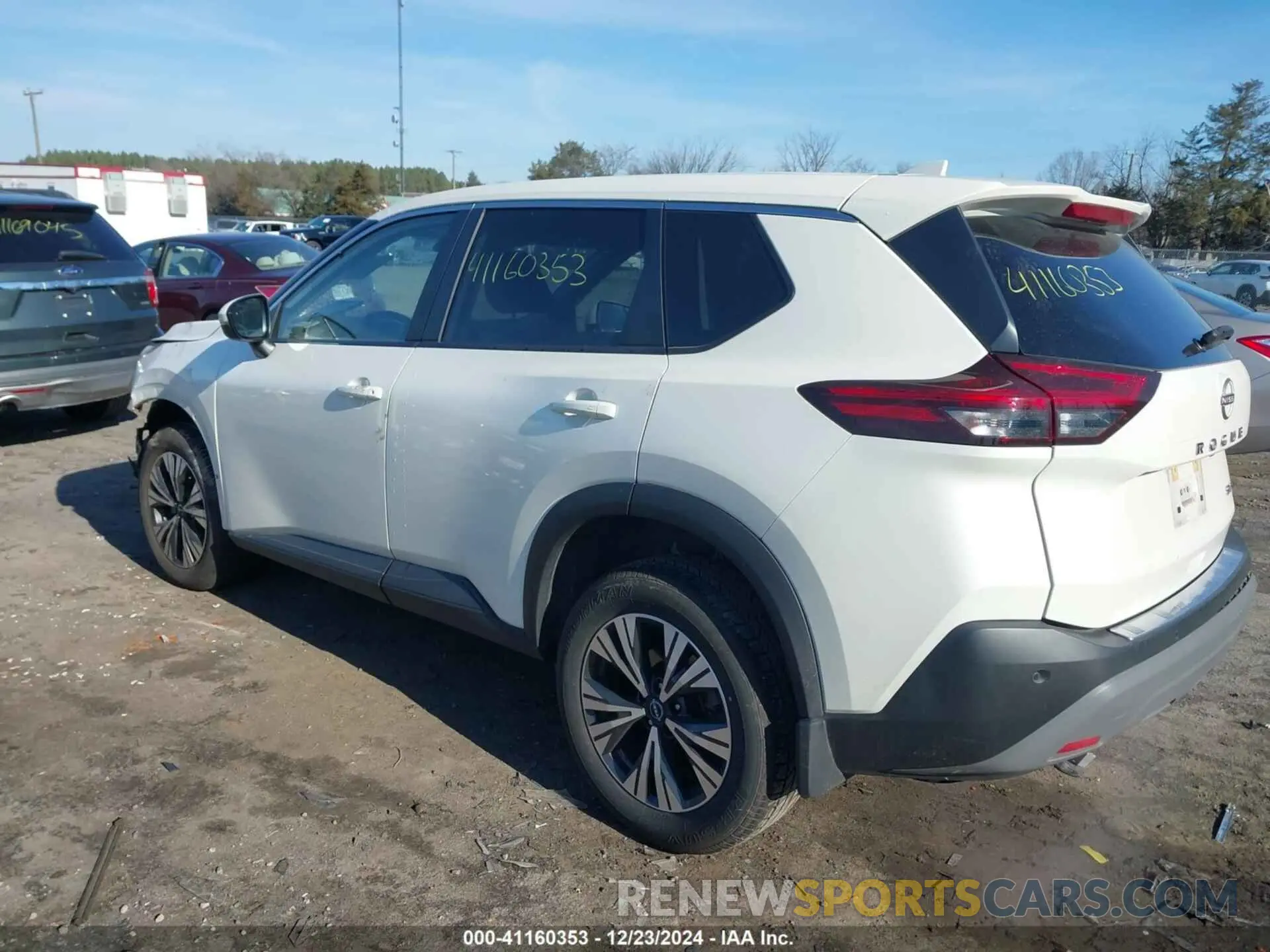 3 Photograph of a damaged car JN8BT3BA6PW408148 NISSAN ROGUE 2023
