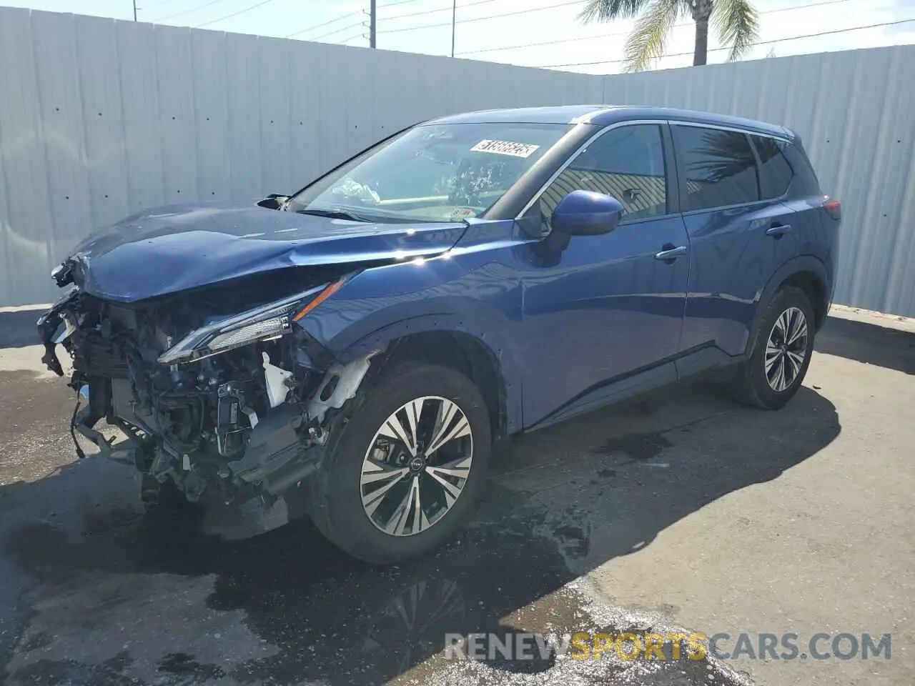 1 Photograph of a damaged car JN8BT3BA6PW422549 NISSAN ROGUE 2023