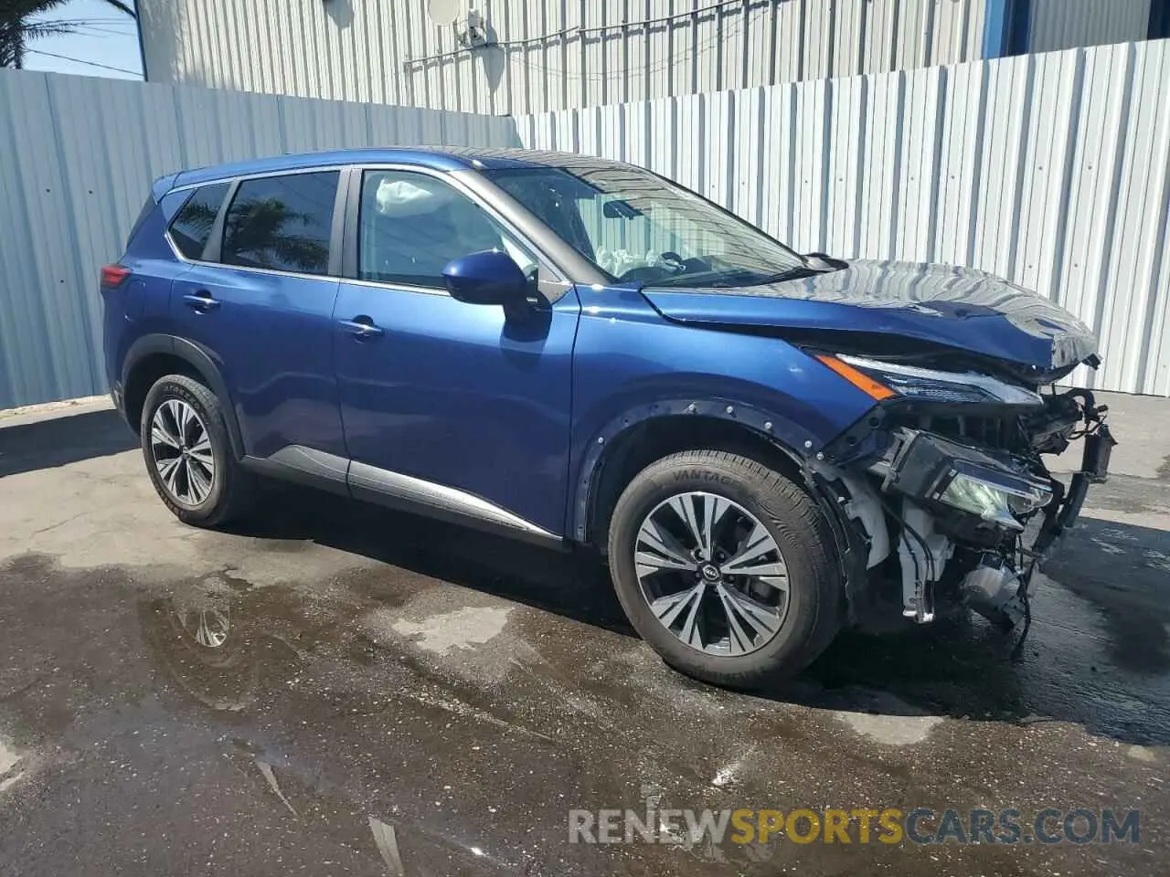 4 Photograph of a damaged car JN8BT3BA6PW422549 NISSAN ROGUE 2023