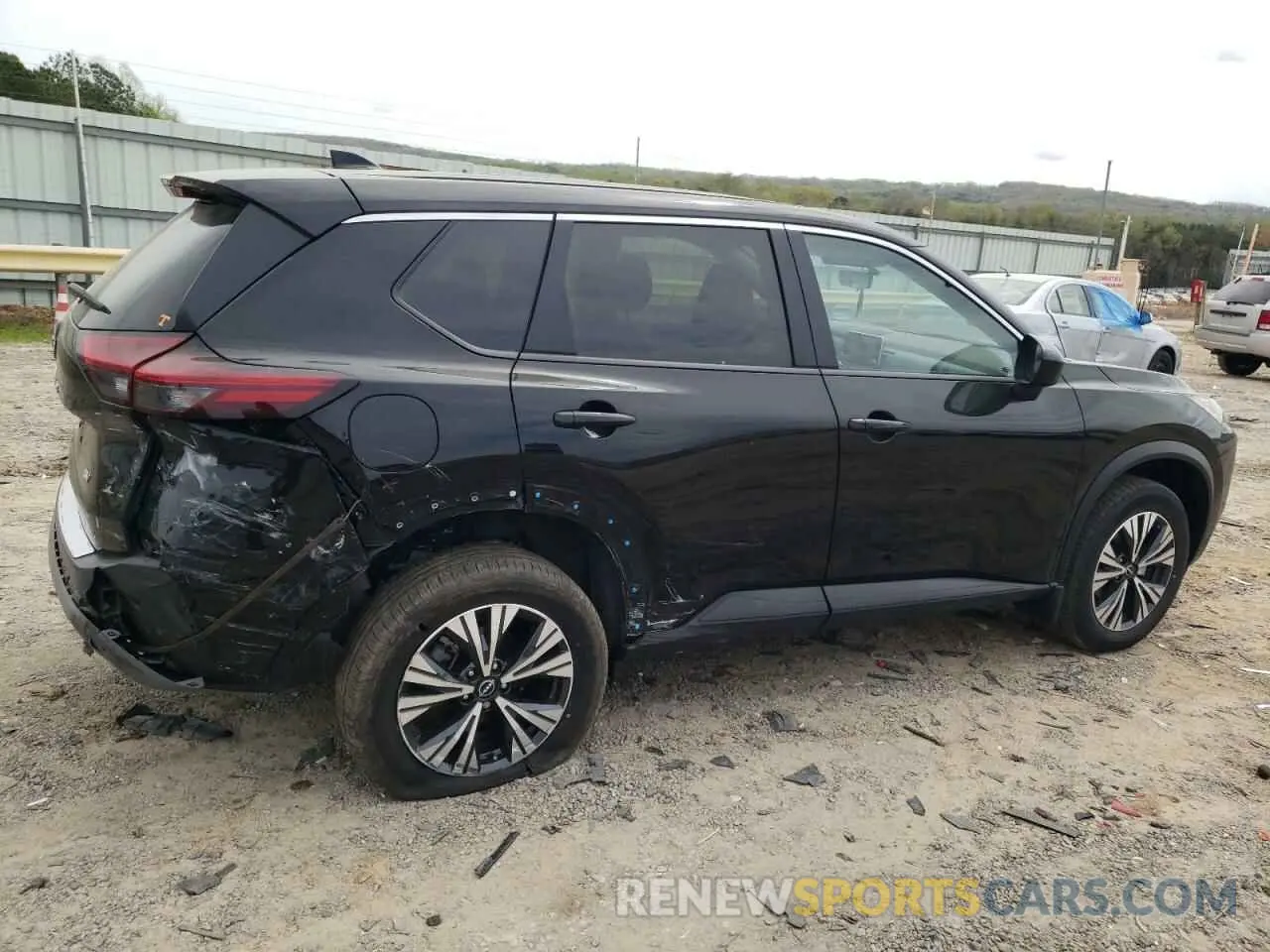 3 Photograph of a damaged car JN8BT3BA6PW429355 NISSAN ROGUE 2023