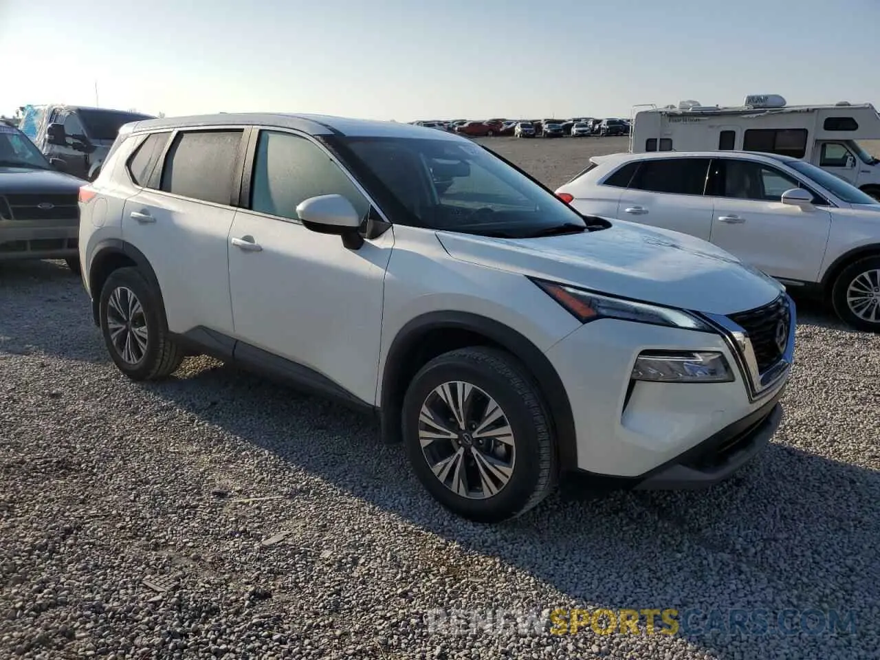 4 Photograph of a damaged car JN8BT3BA6PW434815 NISSAN ROGUE 2023