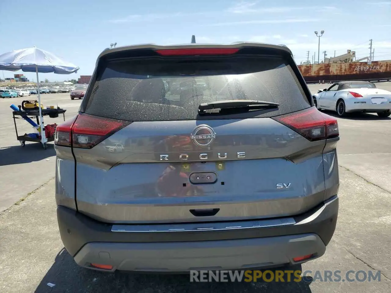 6 Photograph of a damaged car JN8BT3BA7PW419255 NISSAN ROGUE 2023