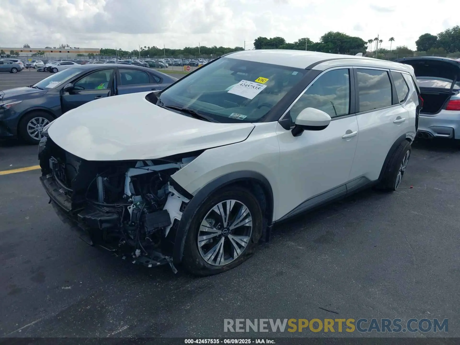 2 Photograph of a damaged car JN8BT3BA7PW428389 NISSAN ROGUE 2023