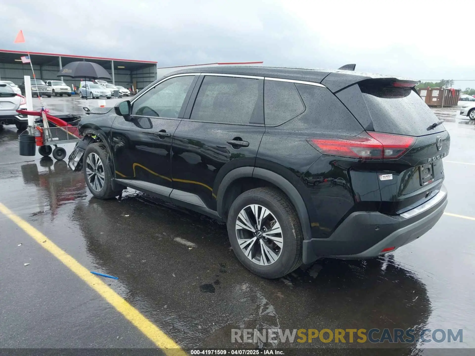 3 Фотография поврежденного автомобиля JN8BT3BA7PW429994 NISSAN ROGUE 2023